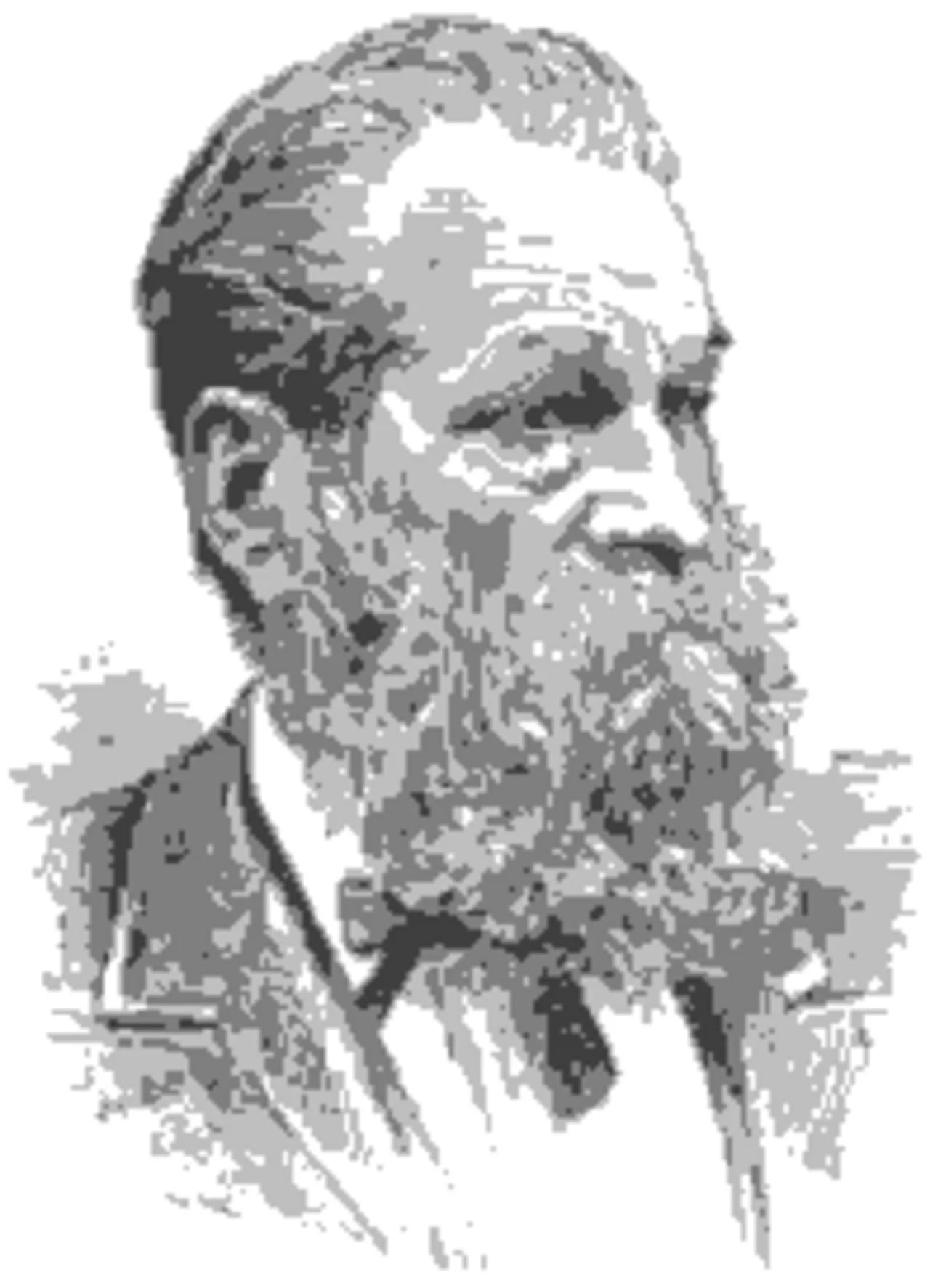 Porträt von Sylvanus Sawyer (1822–1895) – Gedenkseite