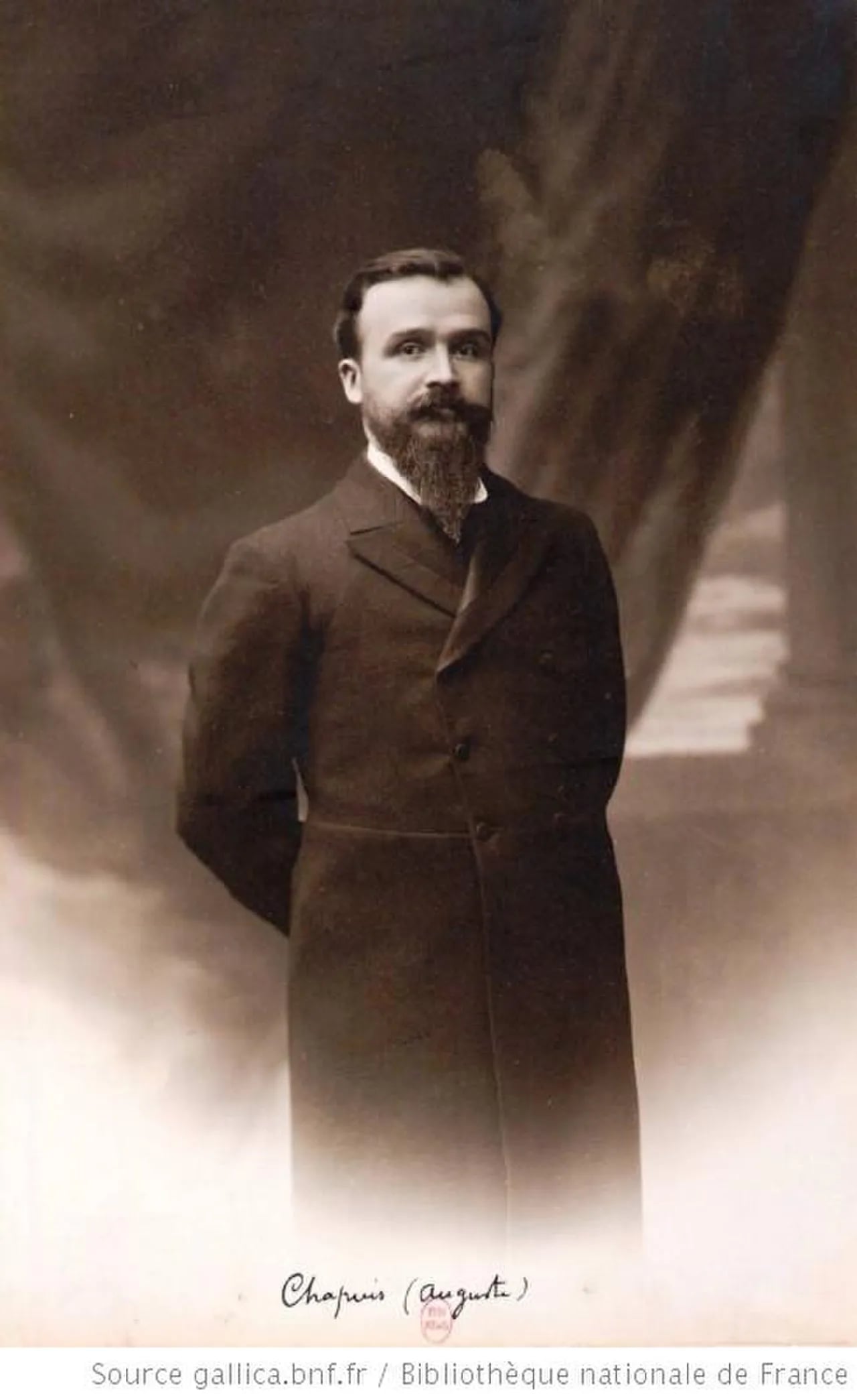 Portrait of Auguste Chapuis (1858–1933) – memorial page