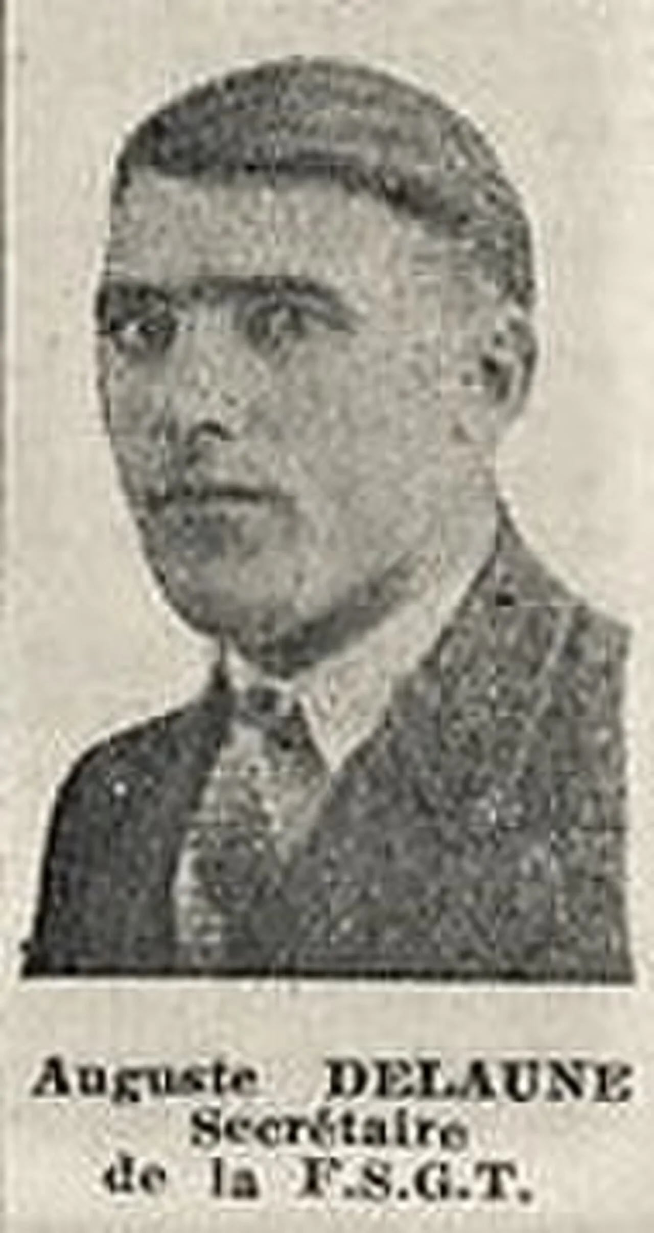 Portrait of Auguste Delaune (1908–1943) – memorial page