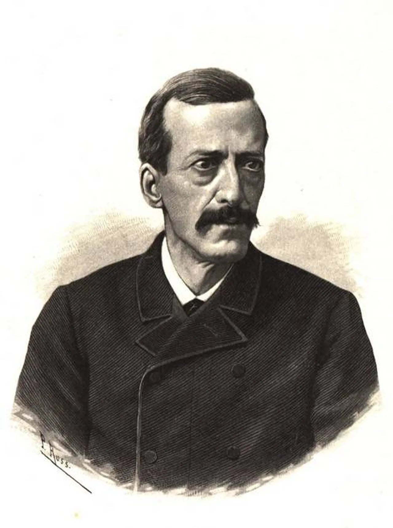 Porträt von Nicolás Rabal (1840–1898) – Gedenkseite