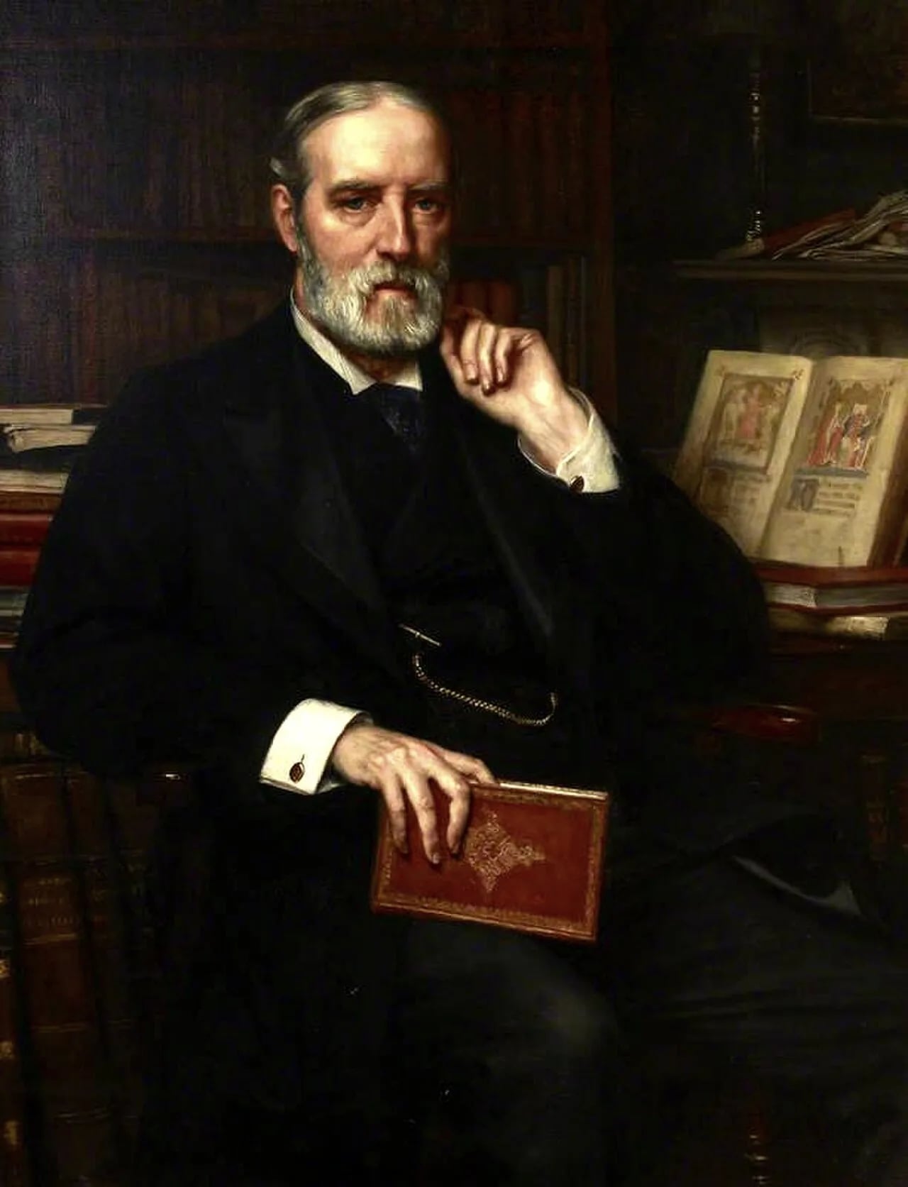 Portrait of Edward Maunde Thompson (1840–1929) – memorial page