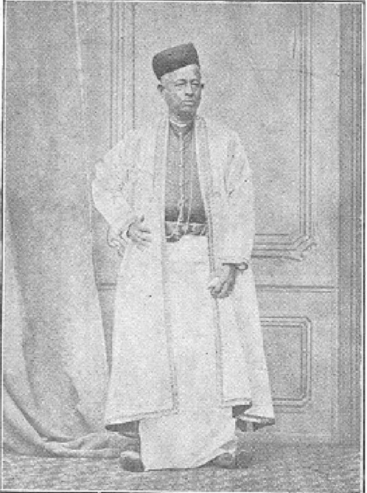 Porträt von T. Ramachandra Rao (1825–1879) – Gedenkseite