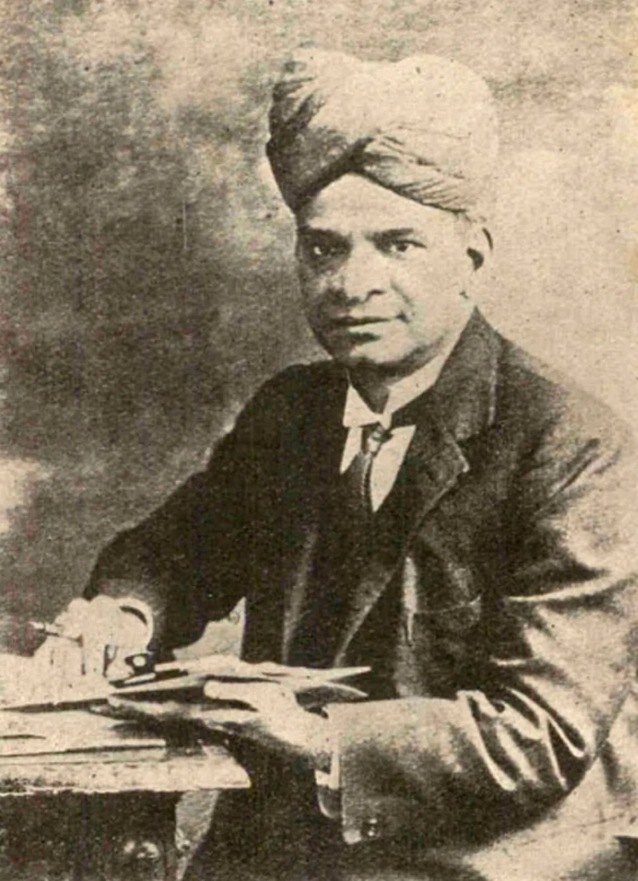 Porträt von Thiruvalayangudi Vijayaraghavacharya (1875–1953) – Gedenkseite