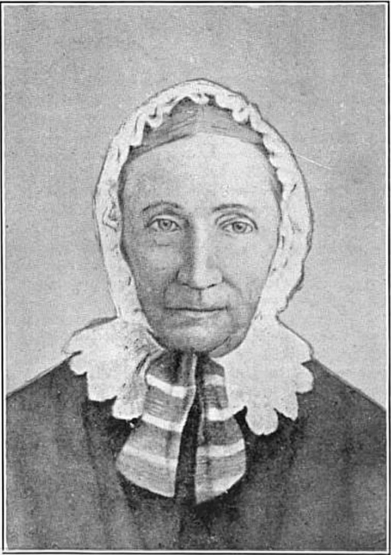 Porträt von Tabitha Brown (1780–1858) – Gedenkseite