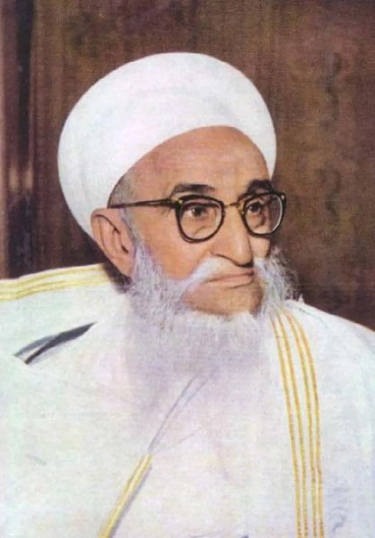 Porträt von Taher Saifuddin (1888–1965) – Gedenkseite