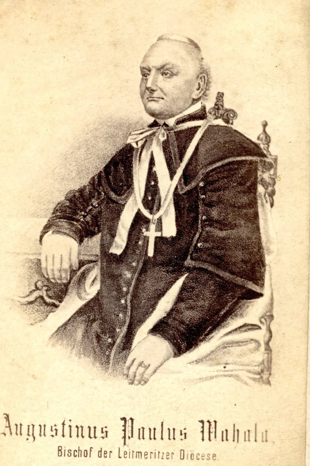Portrait of Augustin II. Pavel Vahala (1802–1877) – memorial page