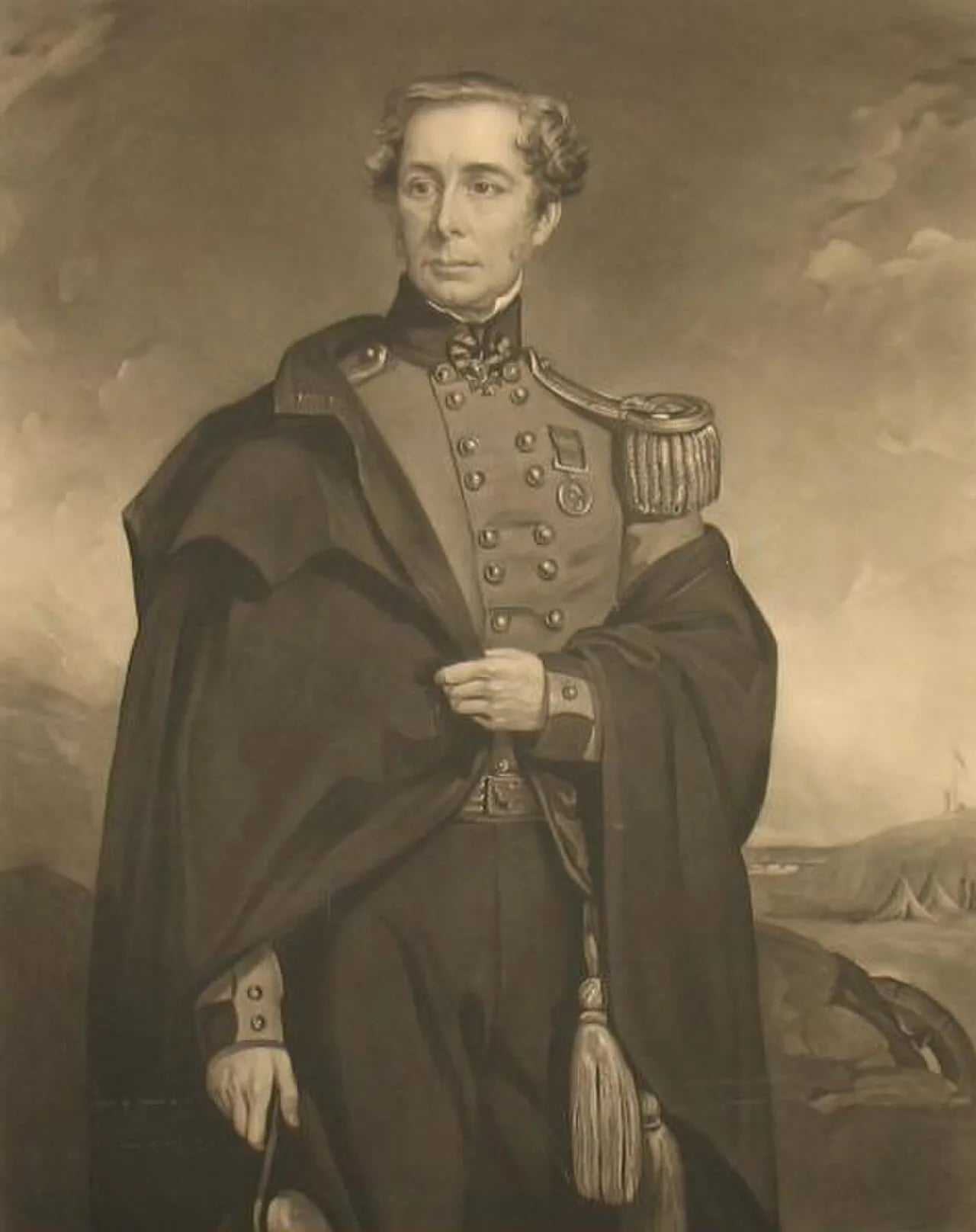 Portrait of George Cathcart (1794–1854) – memorial page