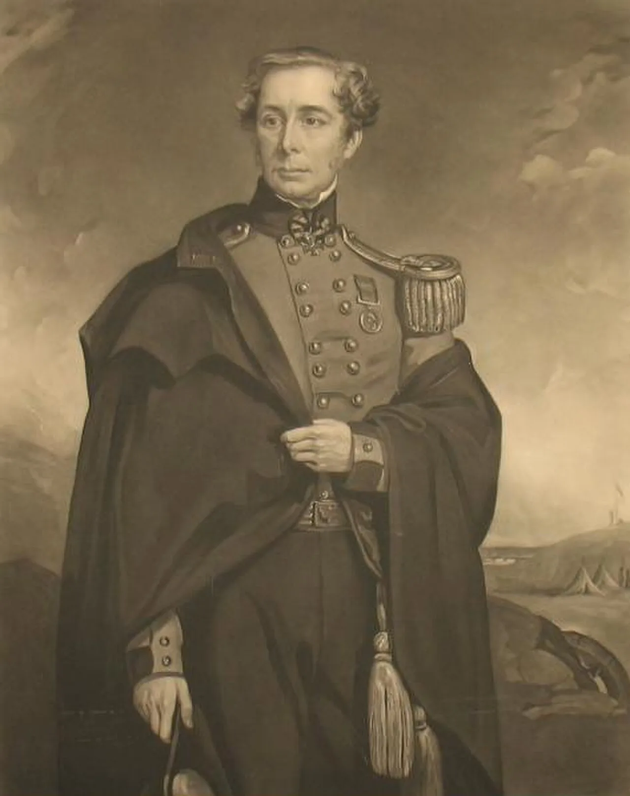 Porträt von George Cathcart (1794–1854) – Gedenkseite