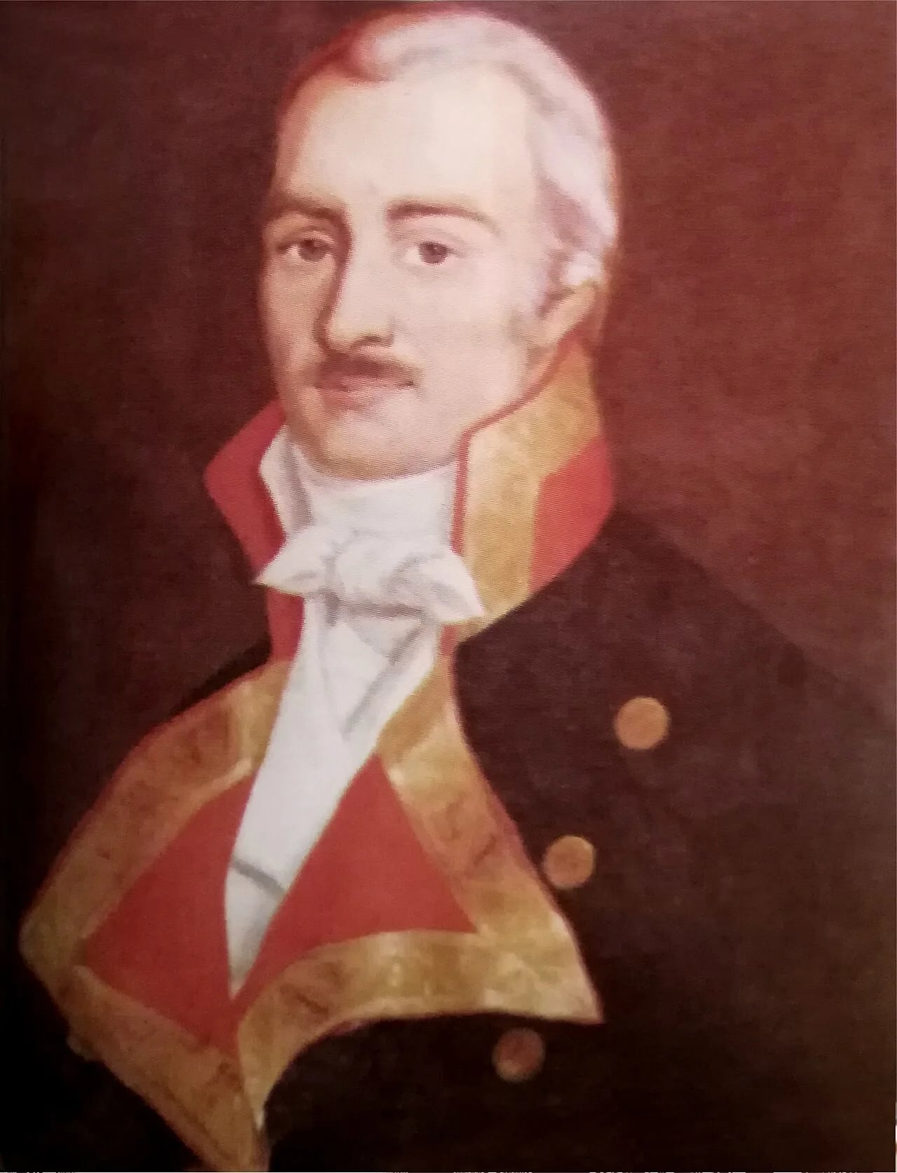 Porträt von Joaquín de Molina y Zulueta (1750–1821) – Gedenkseite