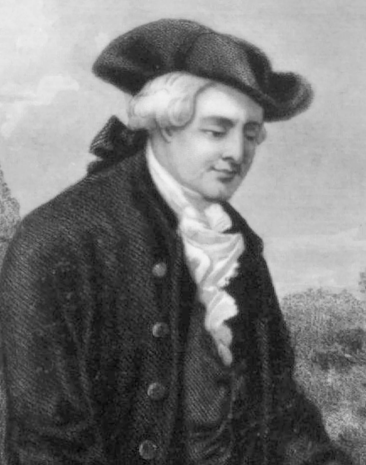 Porträt von Augustine Washington (1694–1743) – Gedenkseite