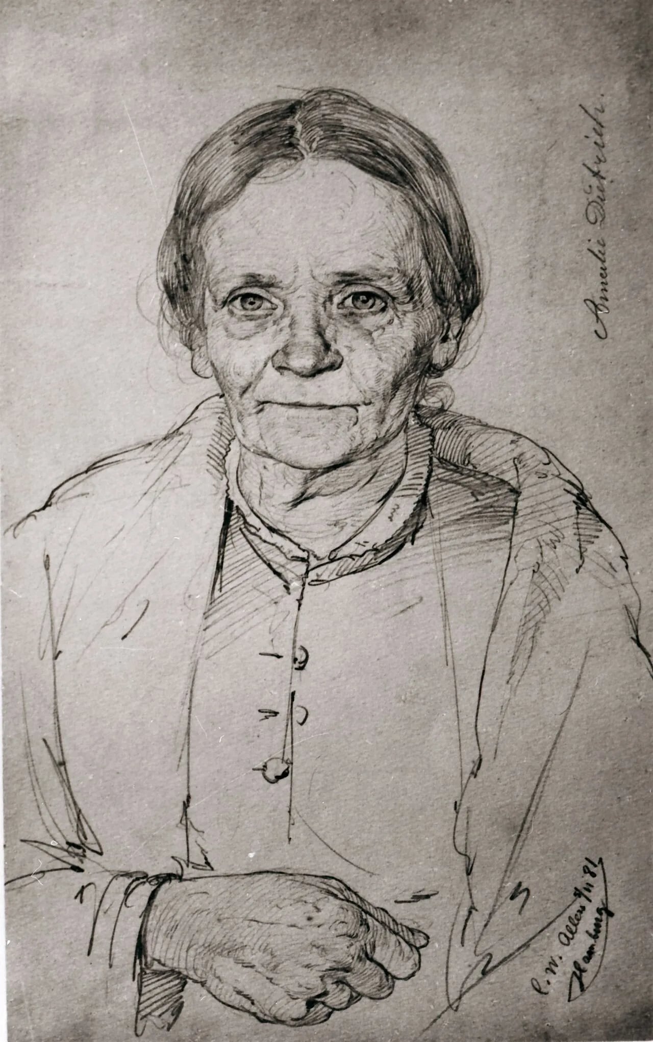 Porträt von Amalie Dietrich (1821–1891) – Gedenkseite