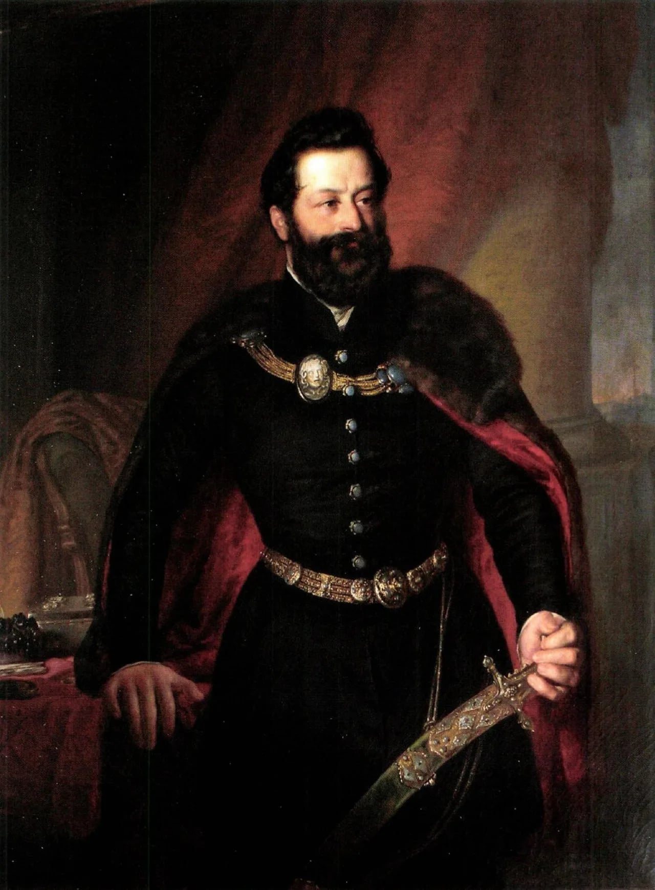 Portrait of Károly Andrássy (1792–1845) – memorial page