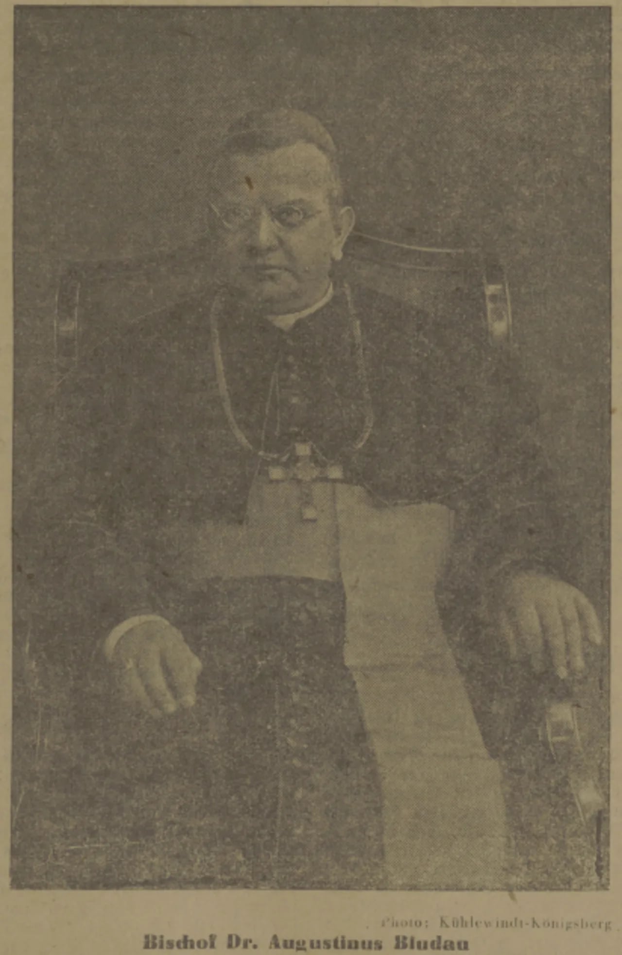 Portrait of Augustinus Bludau (1862–1930) – memorial page