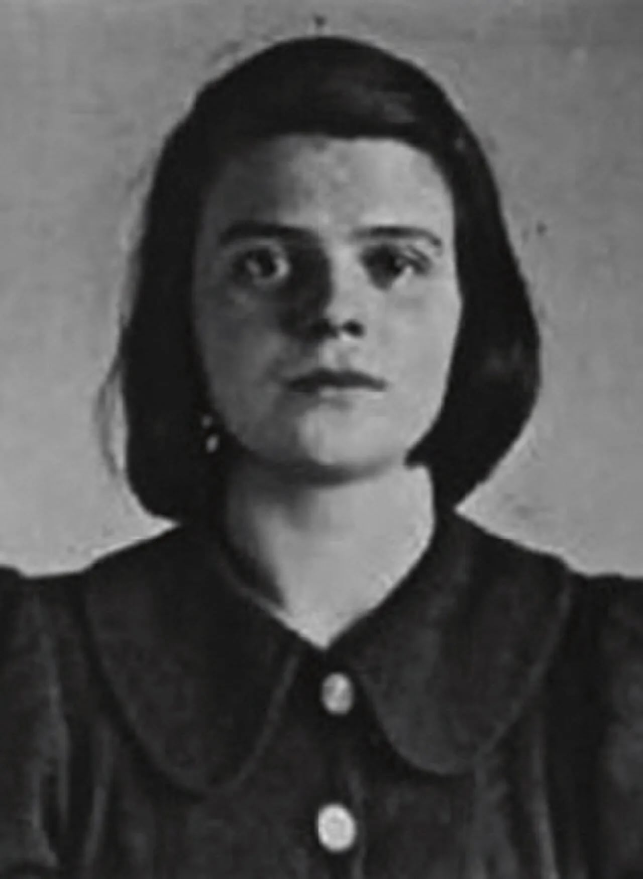 Porträt von Sophie Scholl (1921–1943) – Gedenkseite