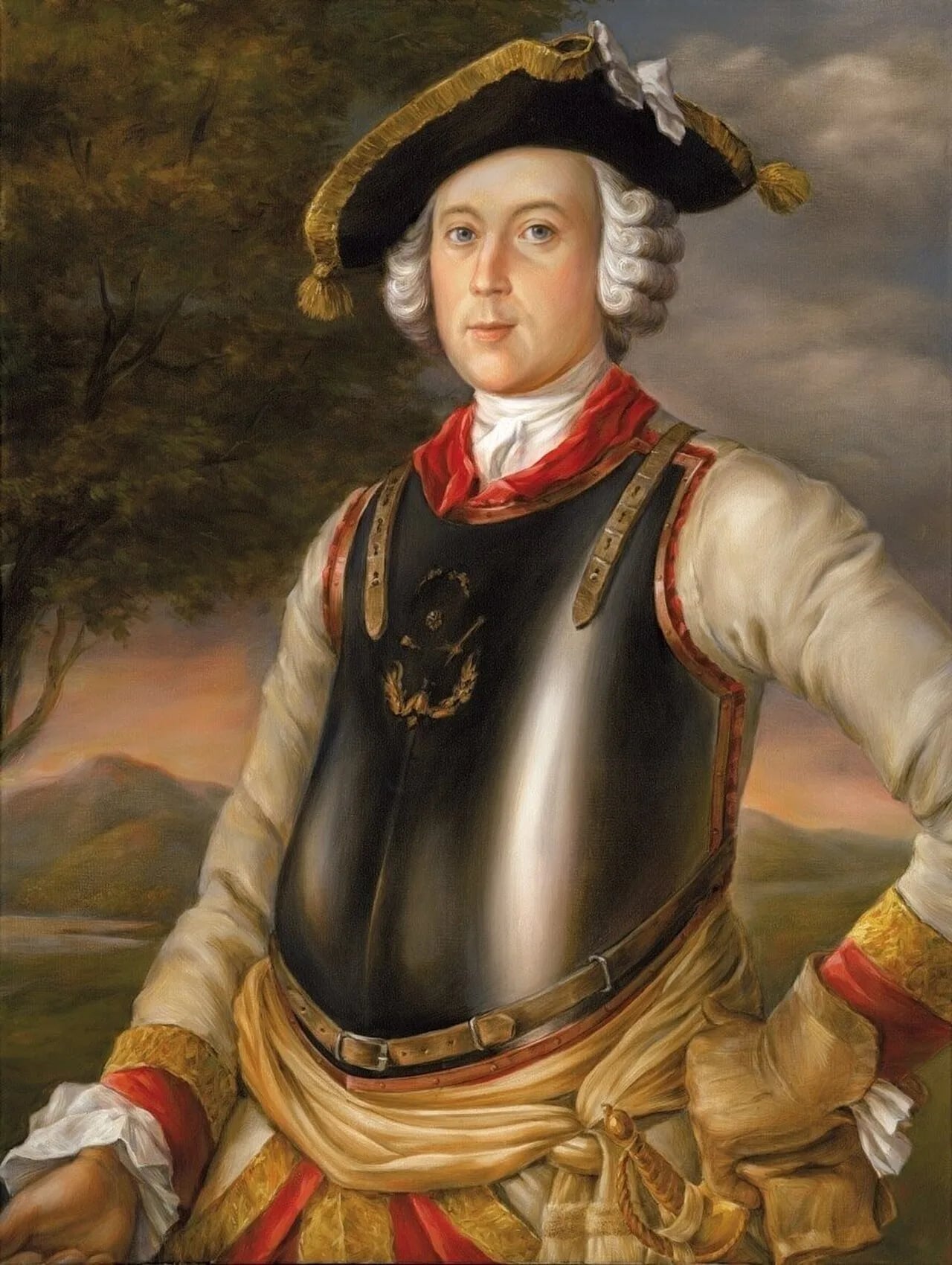 Porträt von Hieronymus Carl Friedrich von Münchhausen (1720–1797) – Gedenkseite