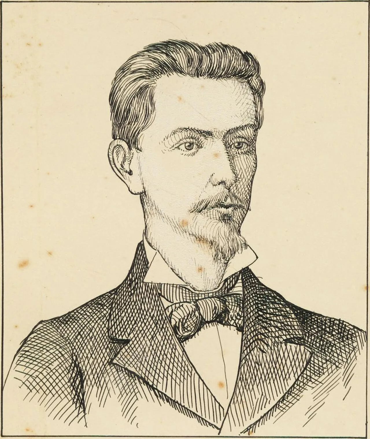 Porträt von Teófilo Dias (1854–1889) – Gedenkseite