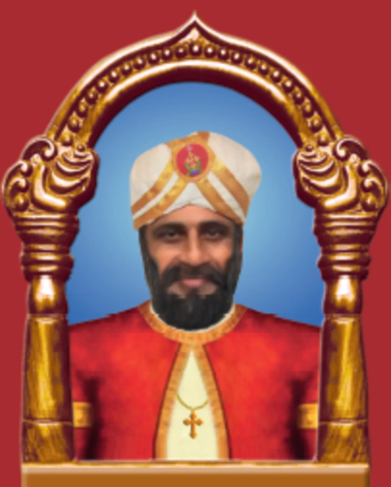 Porträt von Thachil Matthoo Tharakan (1741–1814) – Gedenkseite