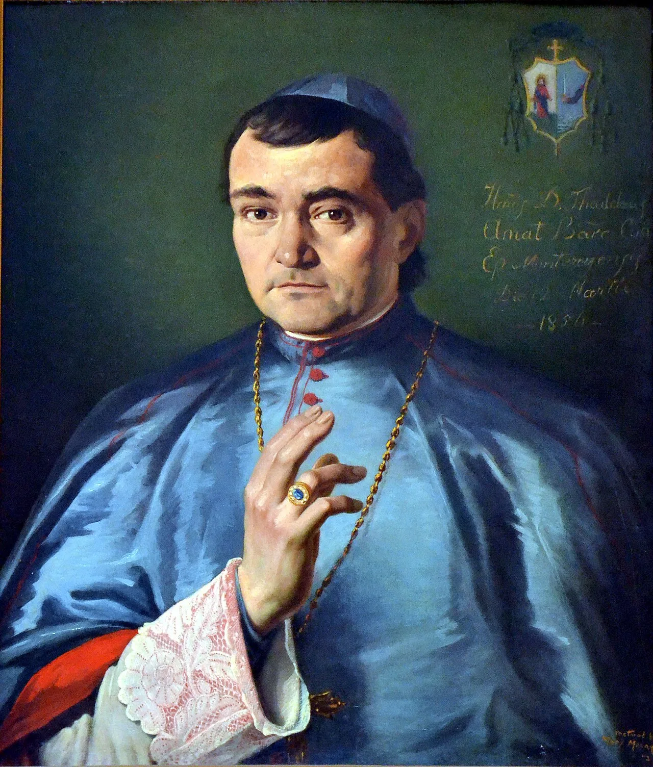 Portrait of Thaddeus Amat y Brusi (1810–1878) – memorial page