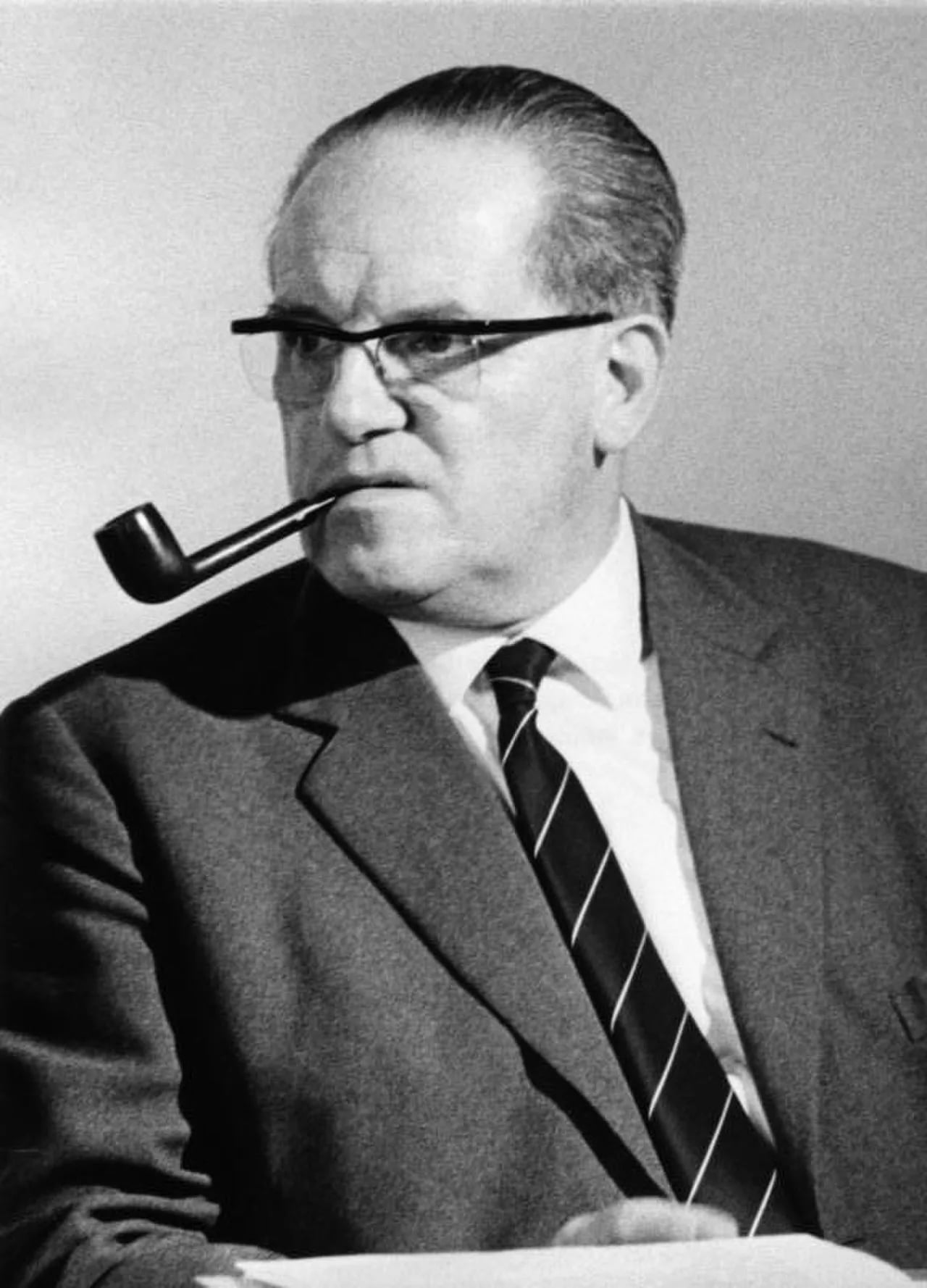 Porträt von Herbert Wehner (1906–1990) – Gedenkseite