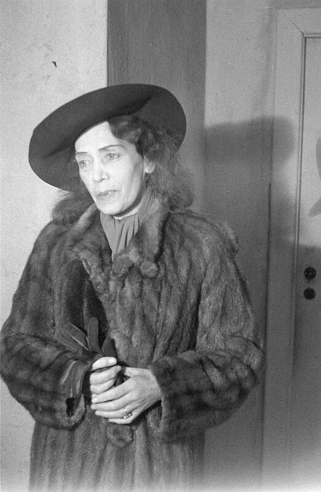 Porträt von Mary Wigman (1886–1973) – Gedenkseite