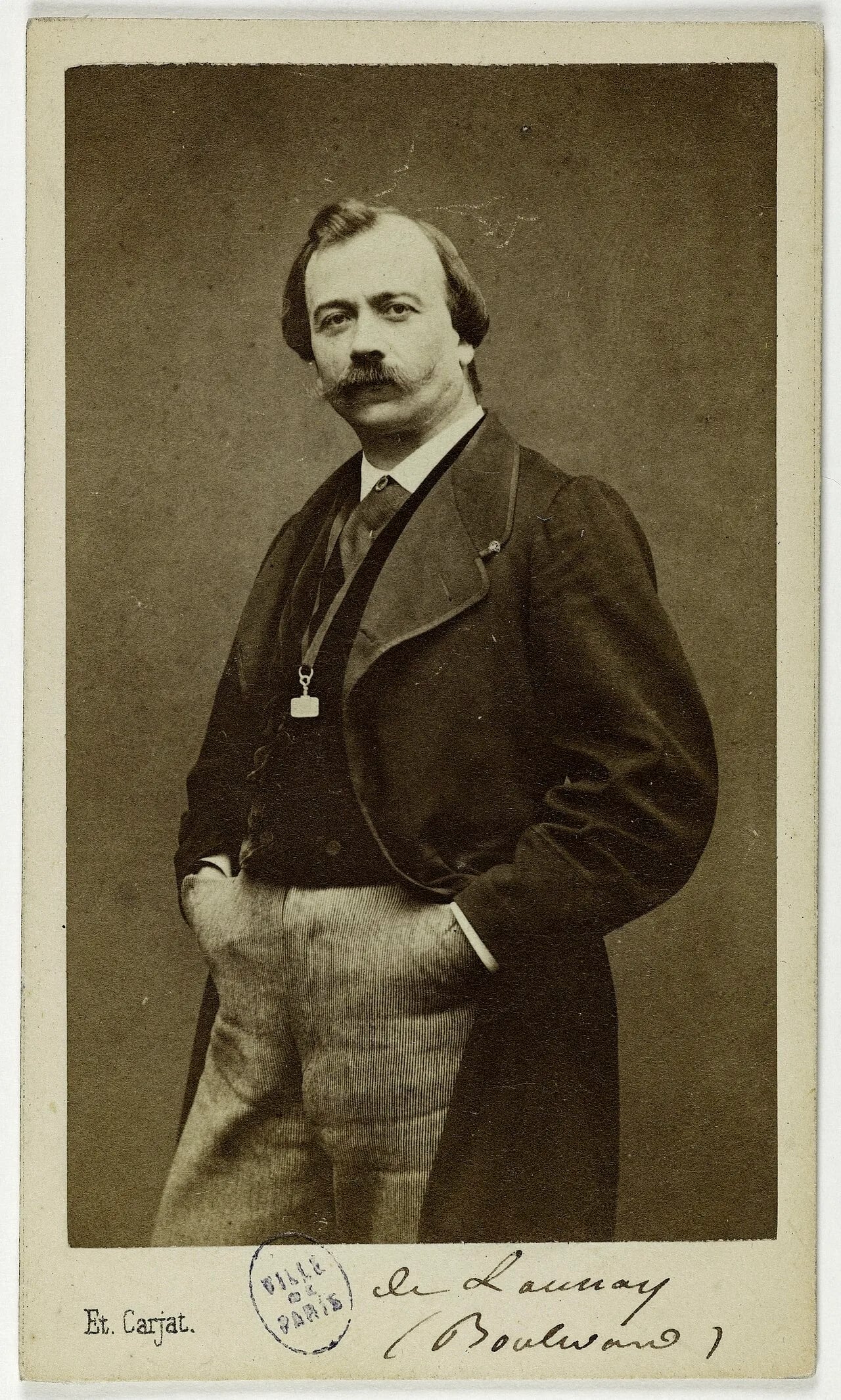 Portrait of Alphonse de Launay (1822–1891) – memorial page