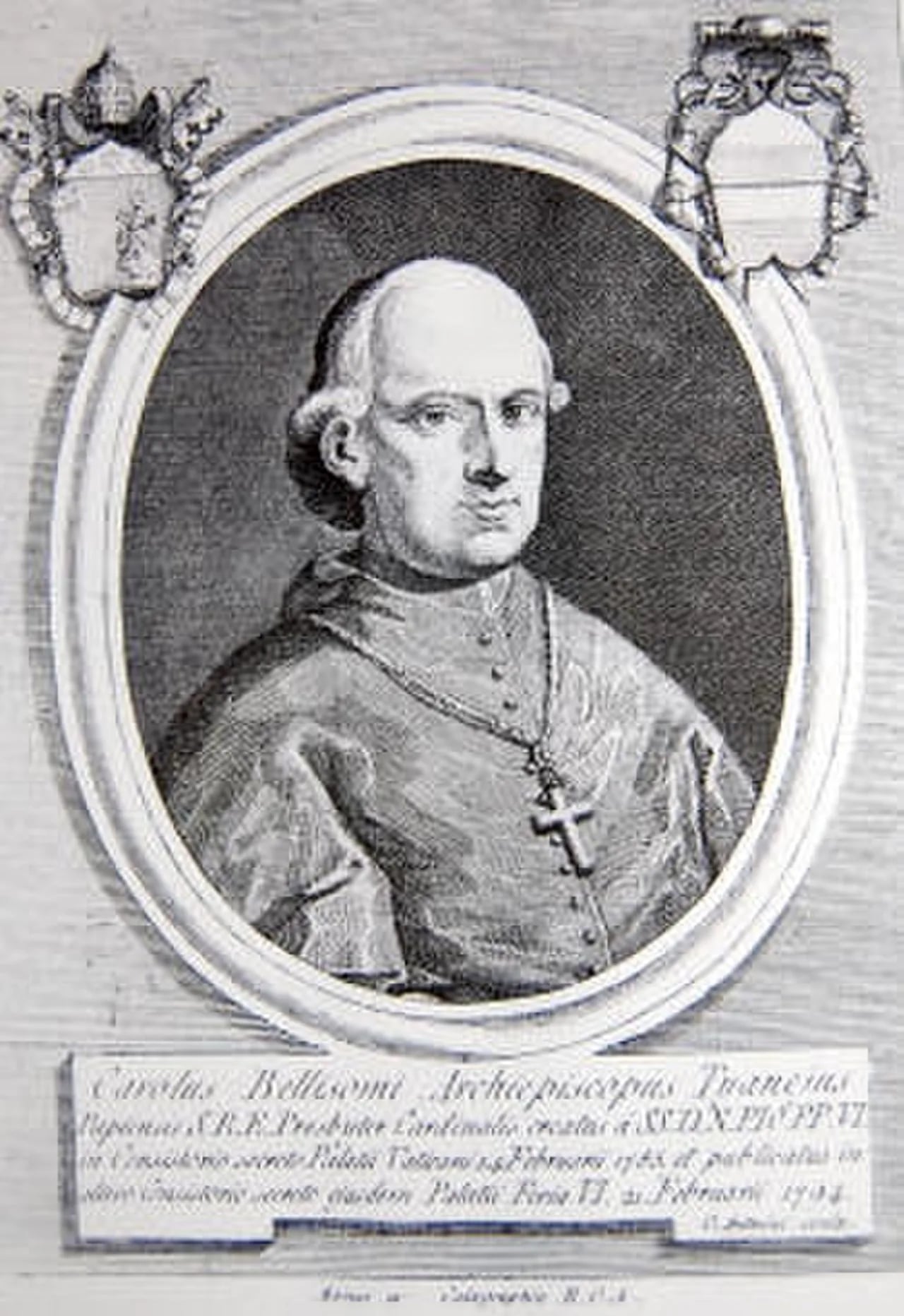 Portrait of Carlo Antonio Giuseppe Bellisomi (1736–1808) – memorial page