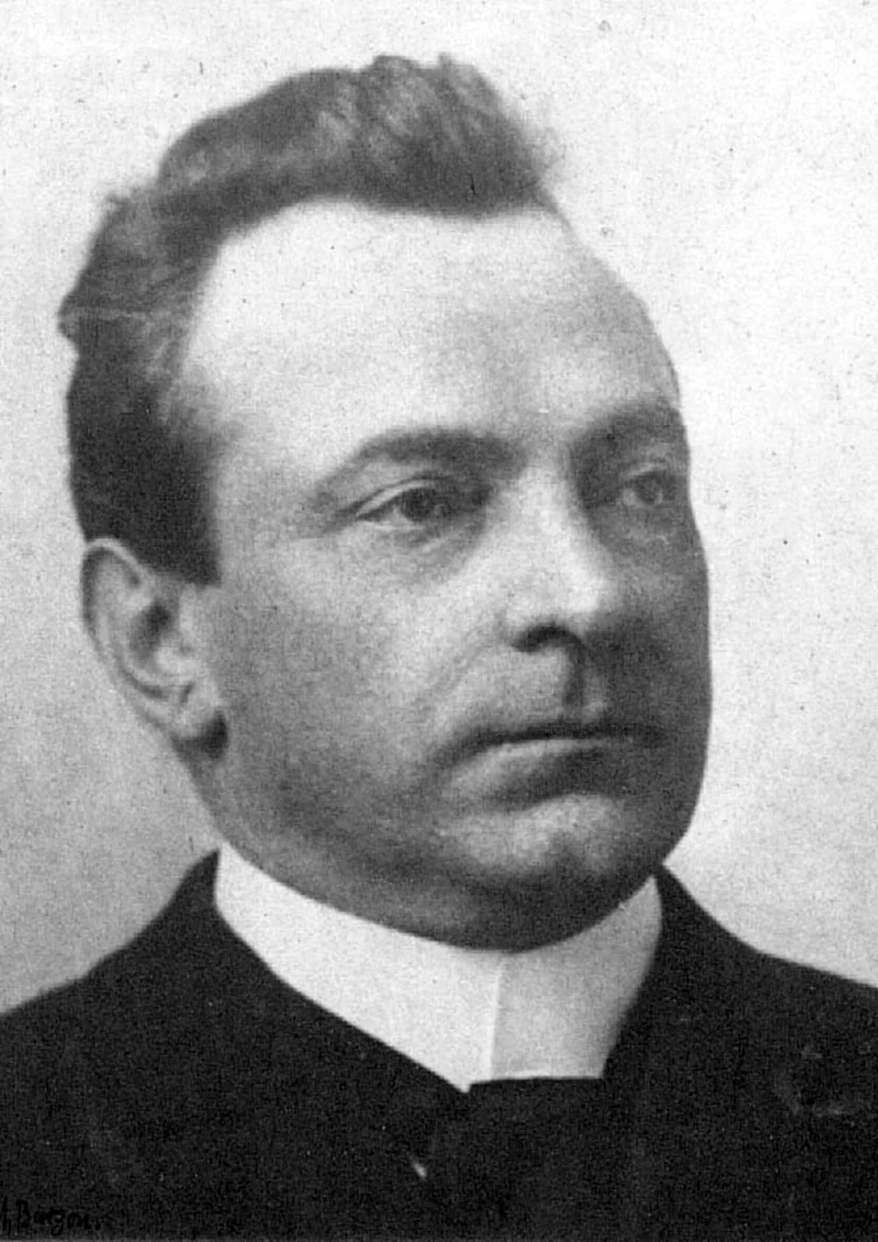 Porträt von Jakub Bart-Ćišinski (1856–1909) – Gedenkseite