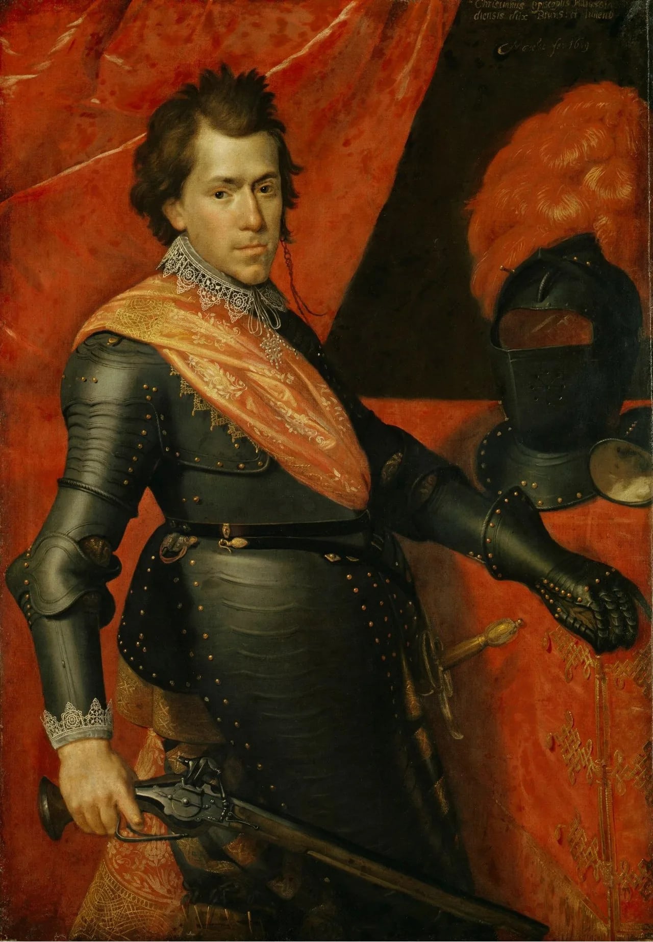 Porträt von Christian von Braunschweig-Wolfenbüttel (1599–1626) – Gedenkseite