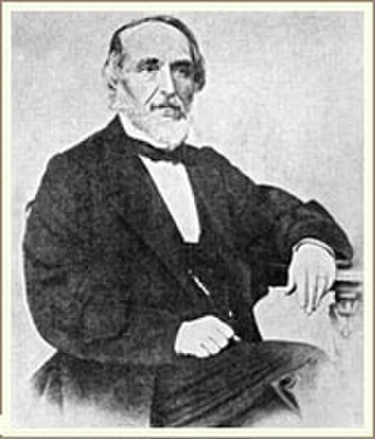 Porträt von Bernhard Dorn (1805–1881) – Gedenkseite