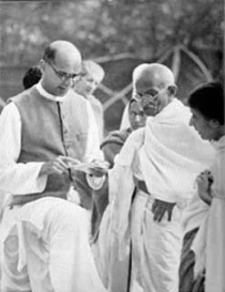 Portrait of Mahadev Haribhai Desai (1892–1942) – memorial page