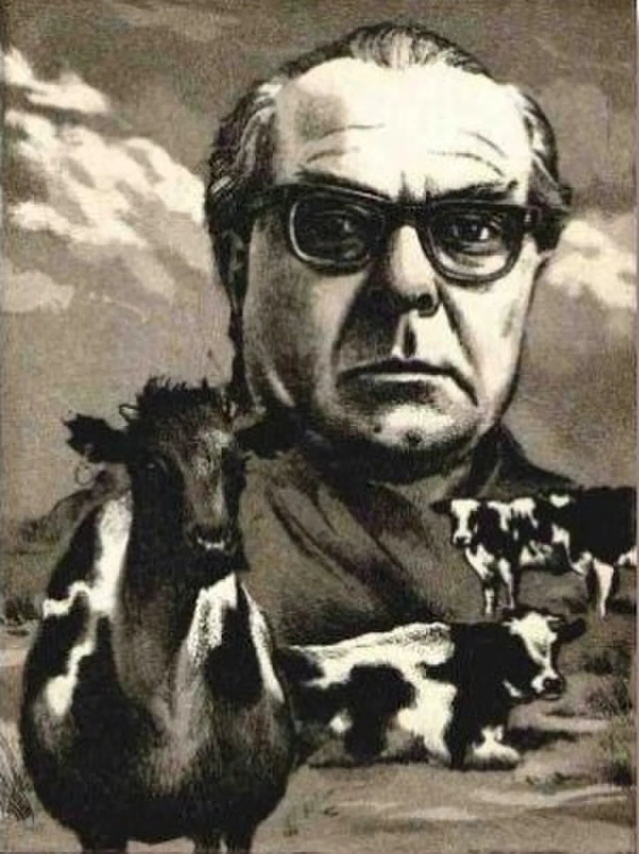 Porträt von Arno Schmidt (1914–1979) – Gedenkseite