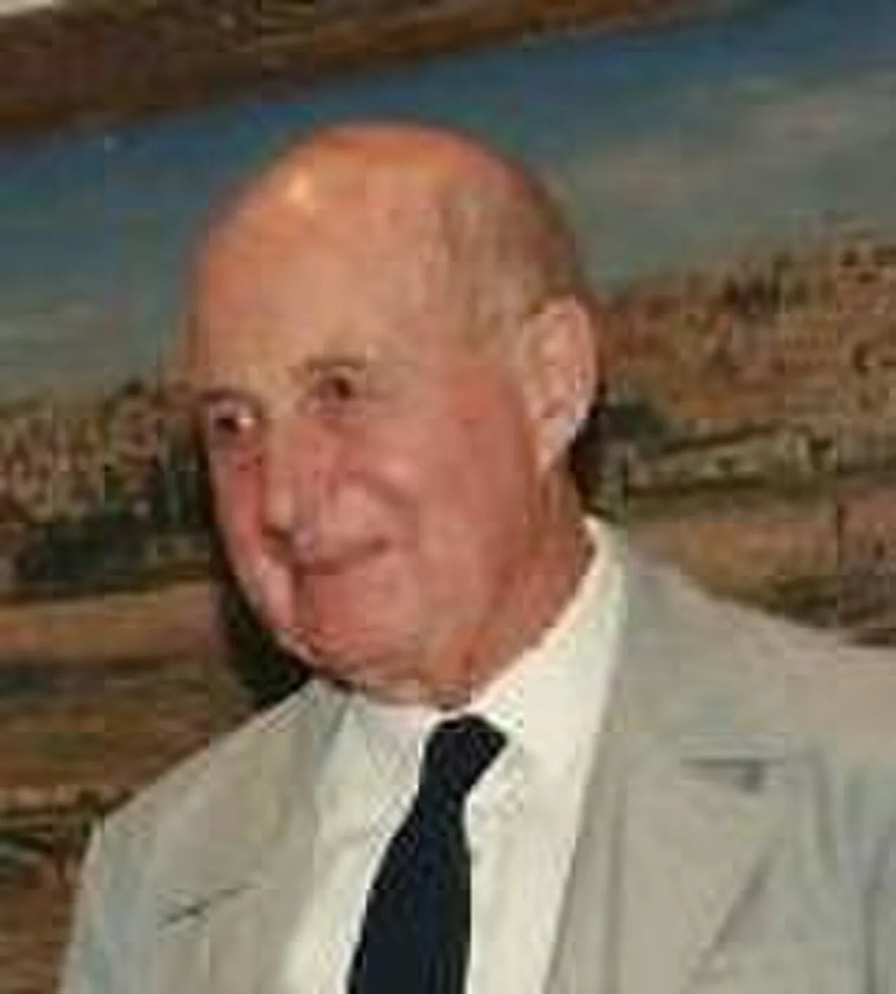 Portrait of Moshe Landau (1912–2011) – memorial page
