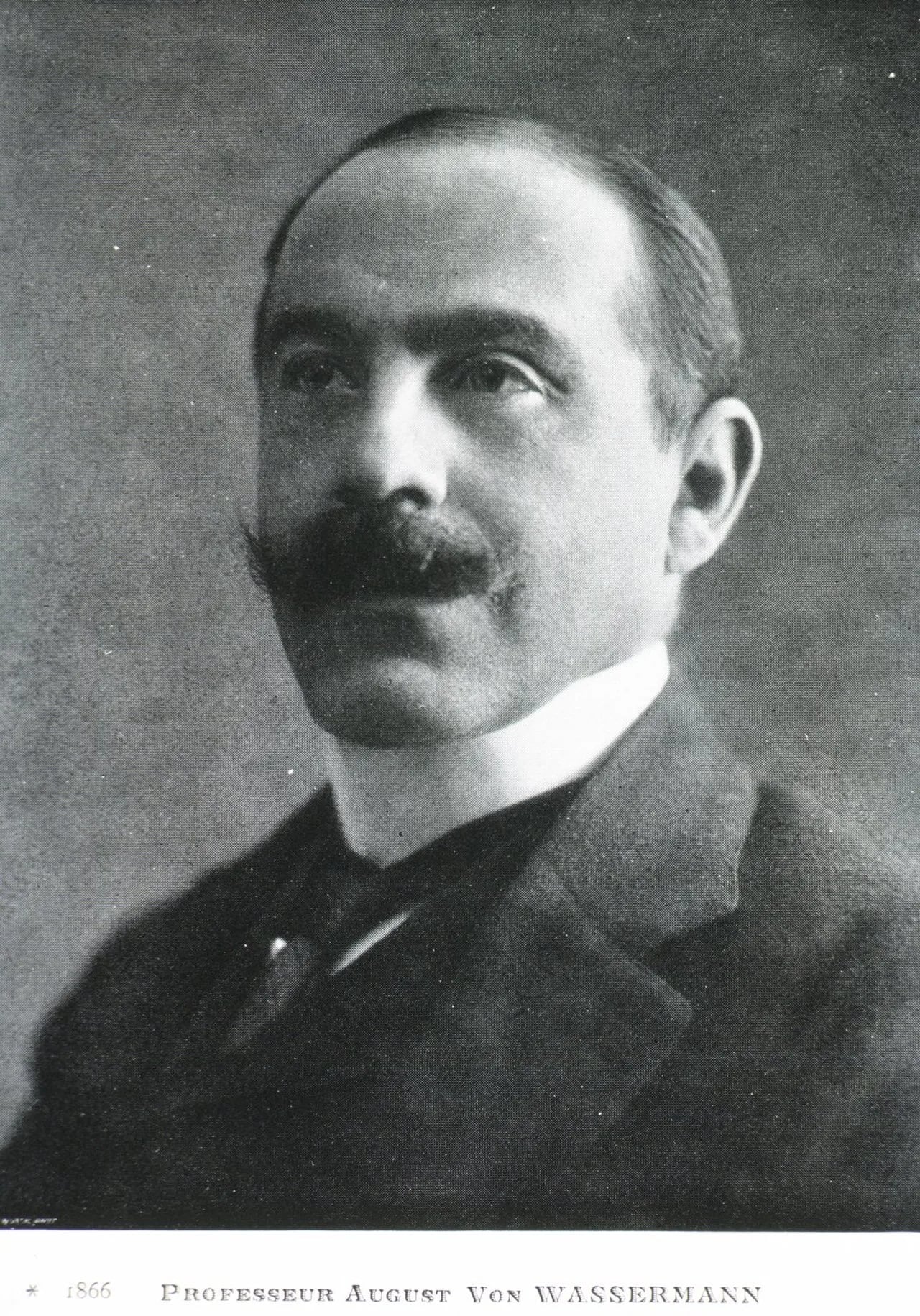 Porträt von August von Wassermann (1866–1925) – Gedenkseite
