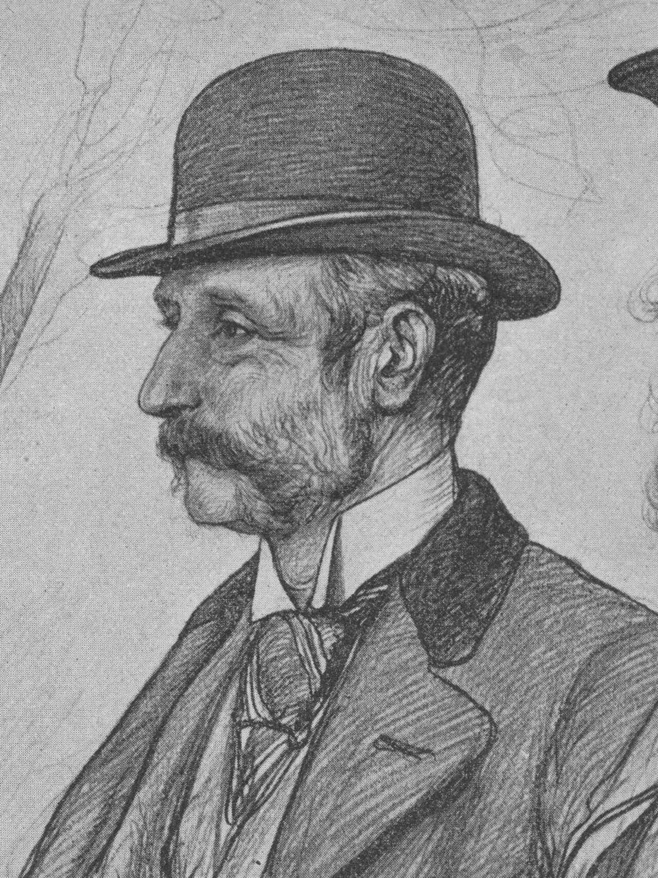 Porträt von Martin Haller (1835–1925) – Gedenkseite