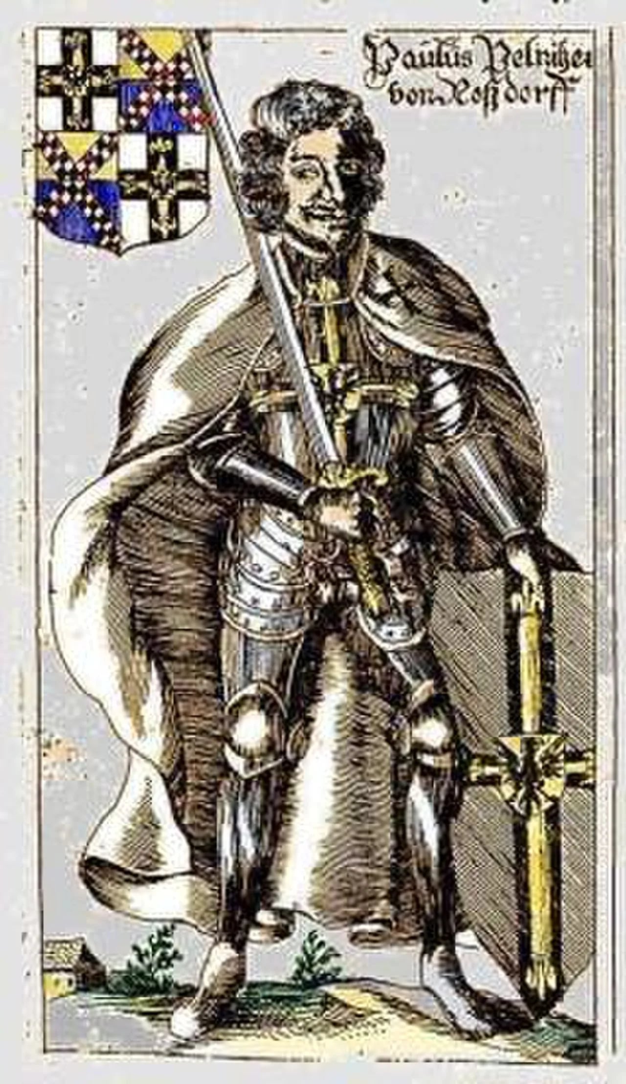 Porträt von Paul von Rusdorf (1385–1441) – Gedenkseite