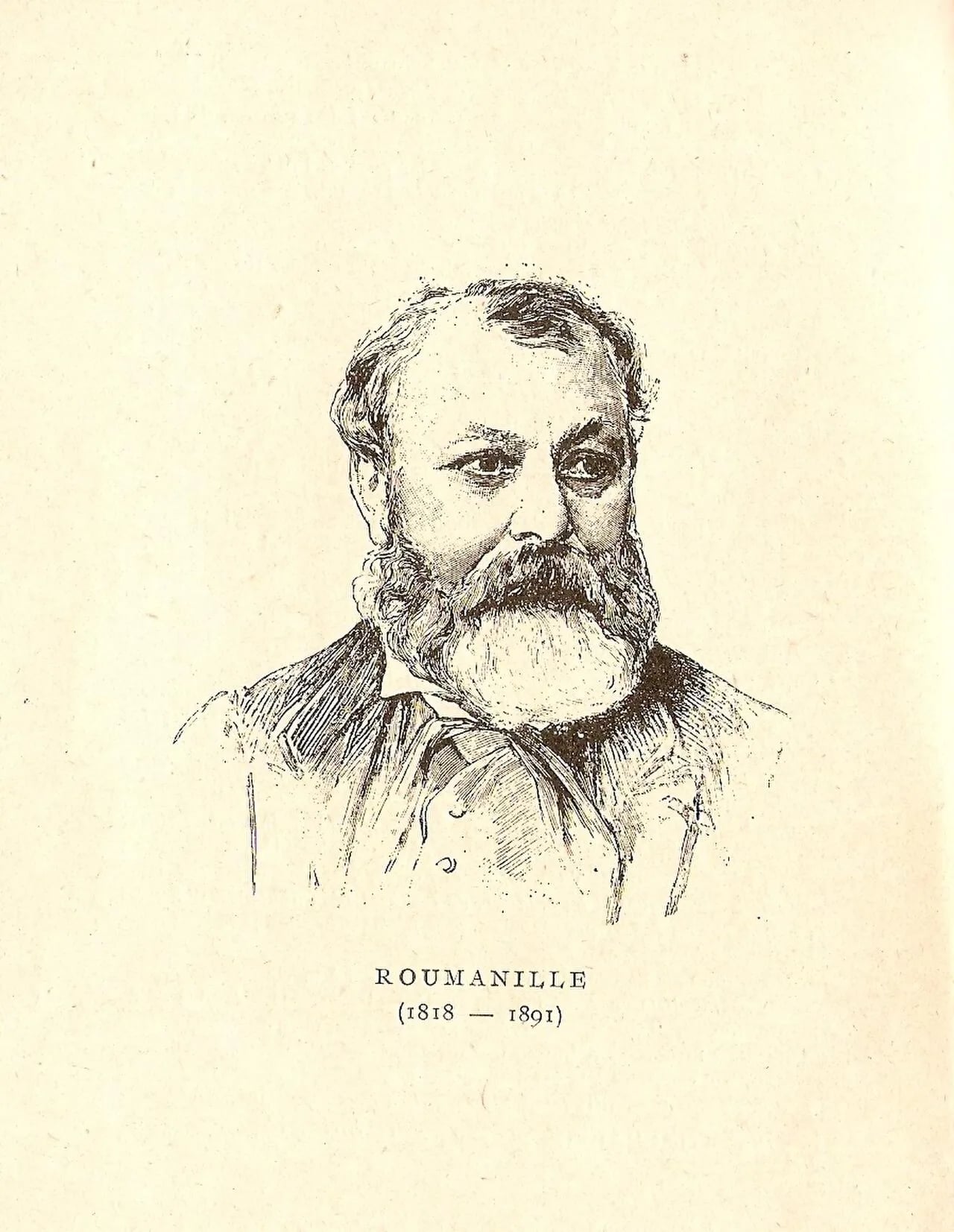 Portrait of Joseph Roumanille (1818–1891) – memorial page