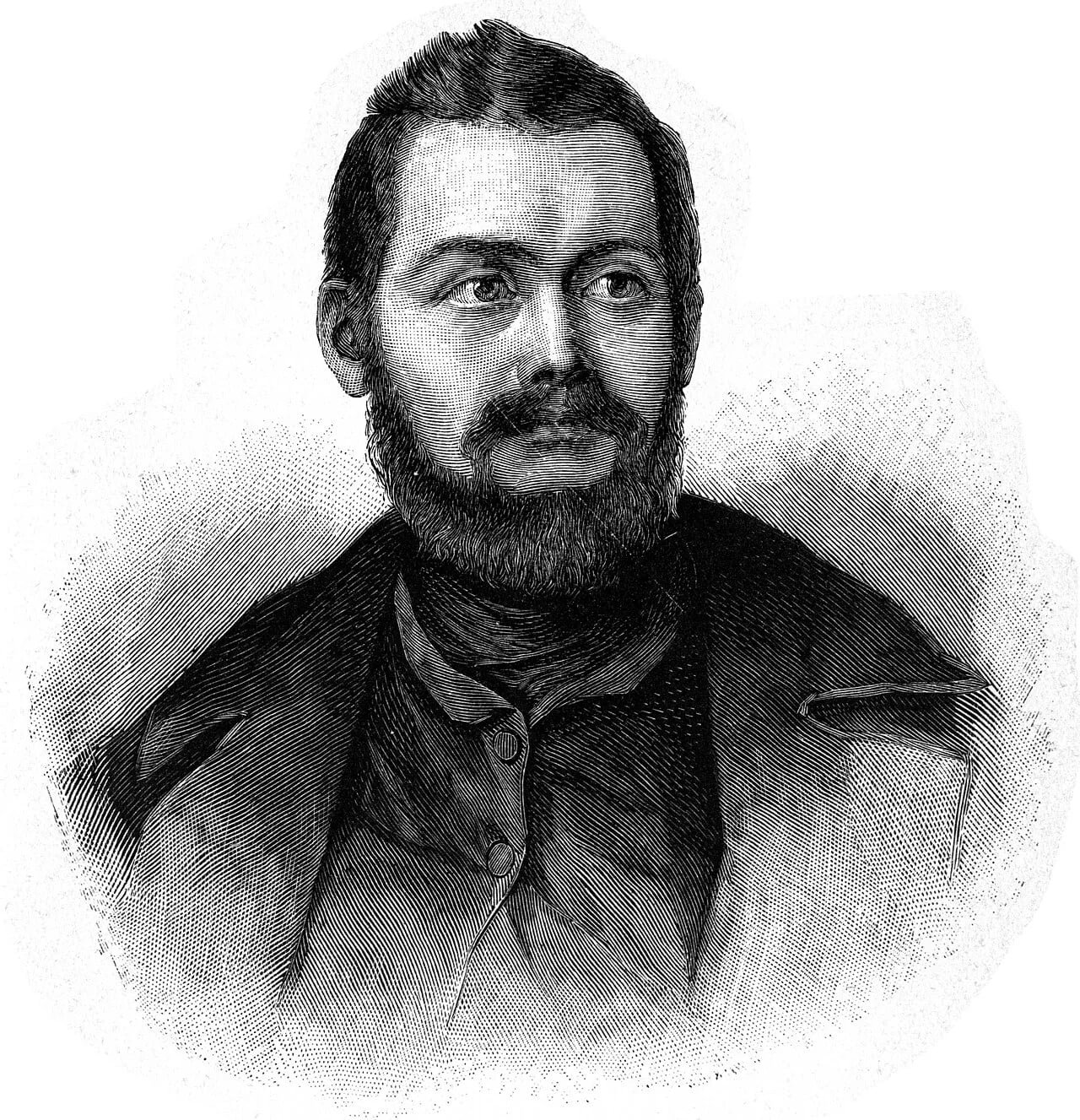 Porträt von Heinrich Laube (1806–1884) – Gedenkseite