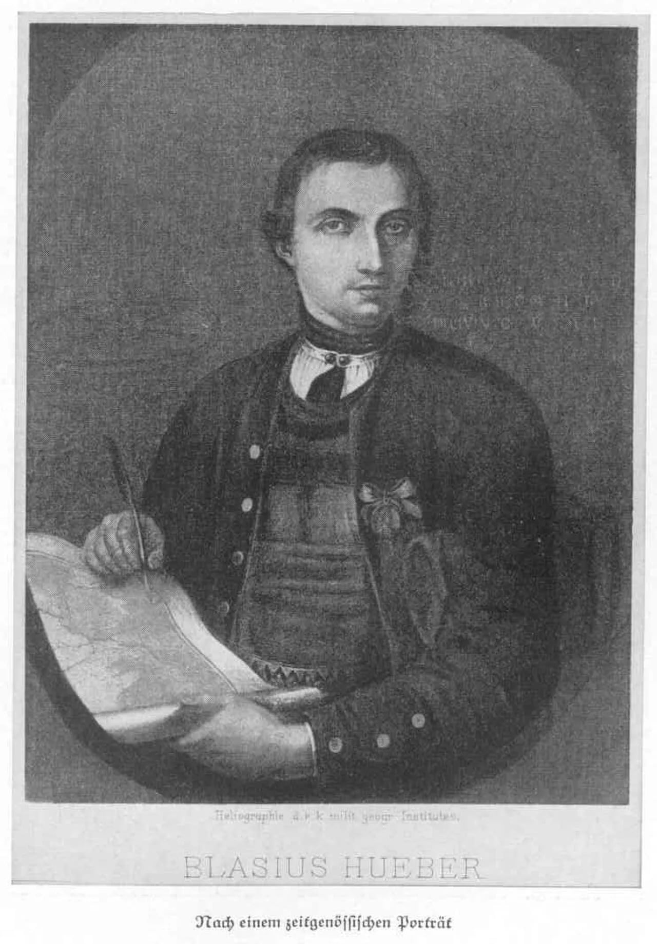 Porträt von Blasius Hueber (1735–1814) – Gedenkseite