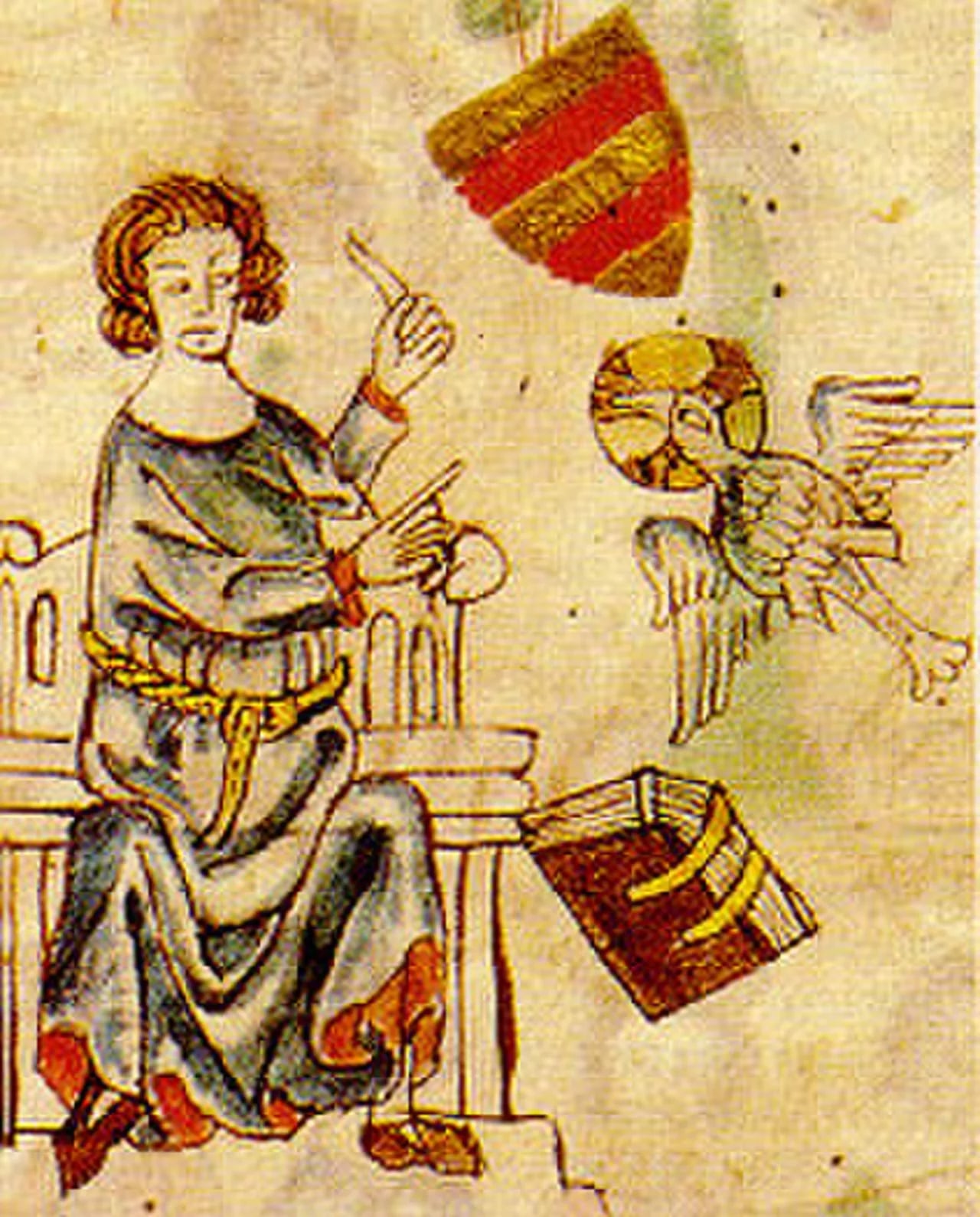 Portrait of Eike von Repgow (1180–1233) – memorial page