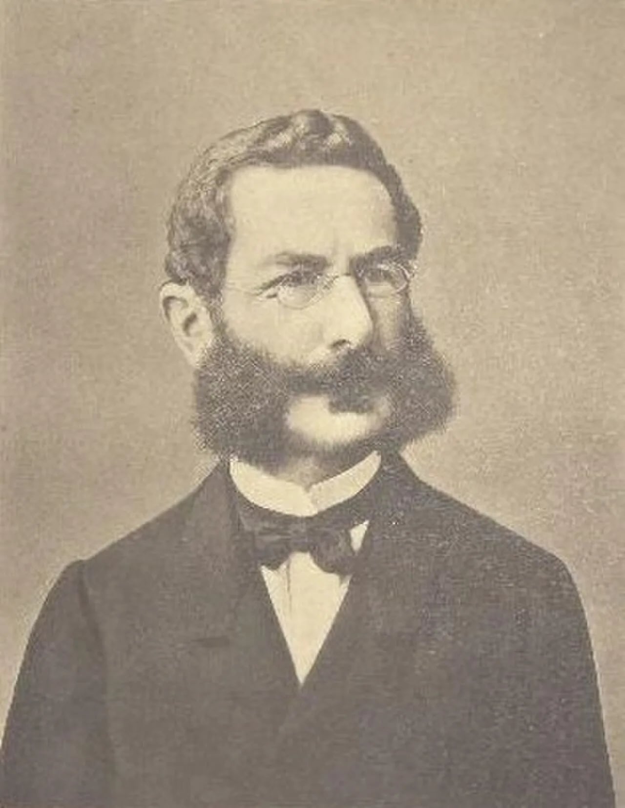 Porträt von Theodor Scherer-Boccard (1816–1885) – Gedenkseite