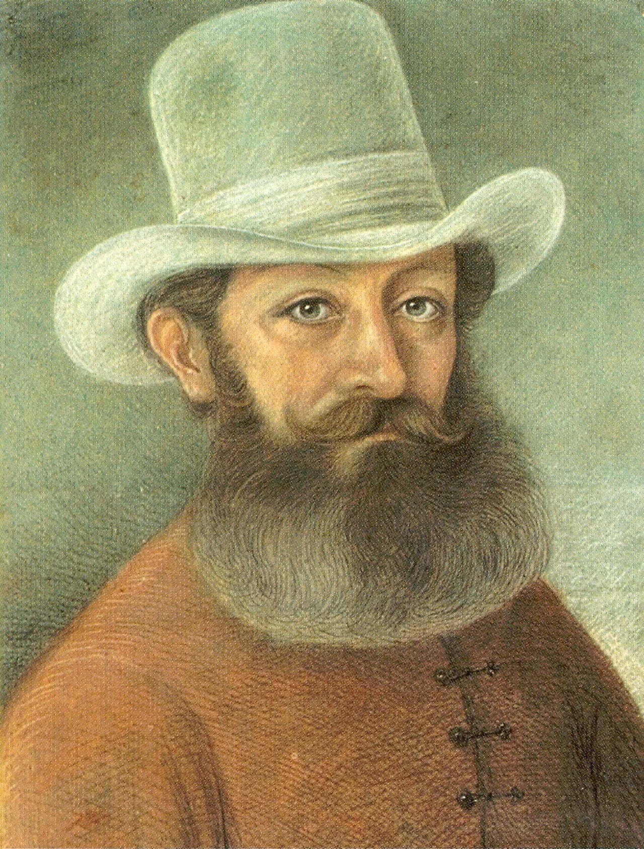 Porträt von Lajos Asbóth (1803–1882) – Gedenkseite