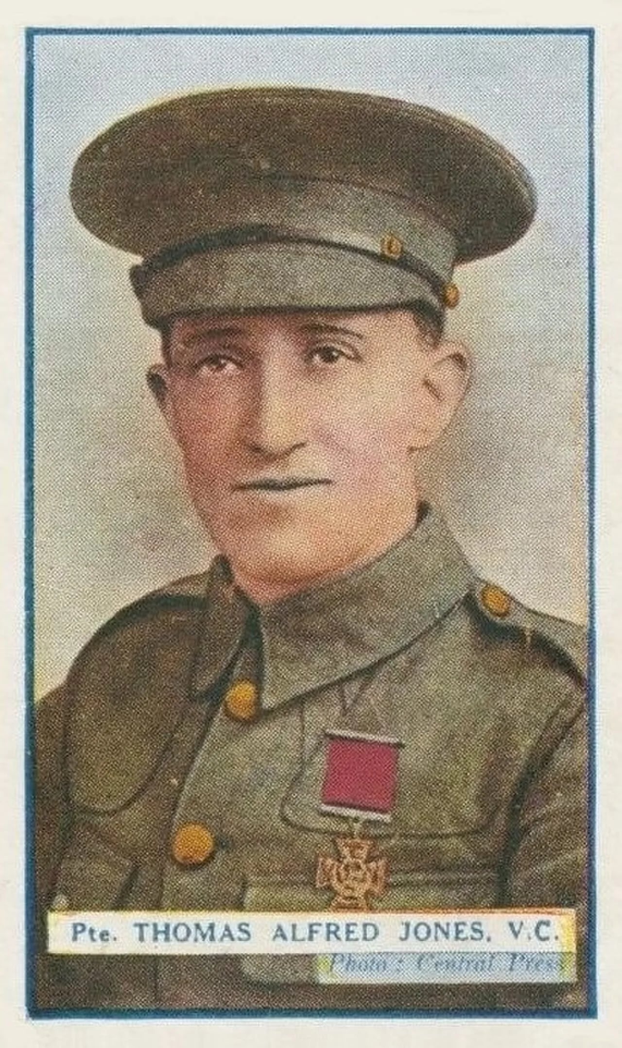 Portrait of Thomas Alfred Jones (1880–1956) – memorial page