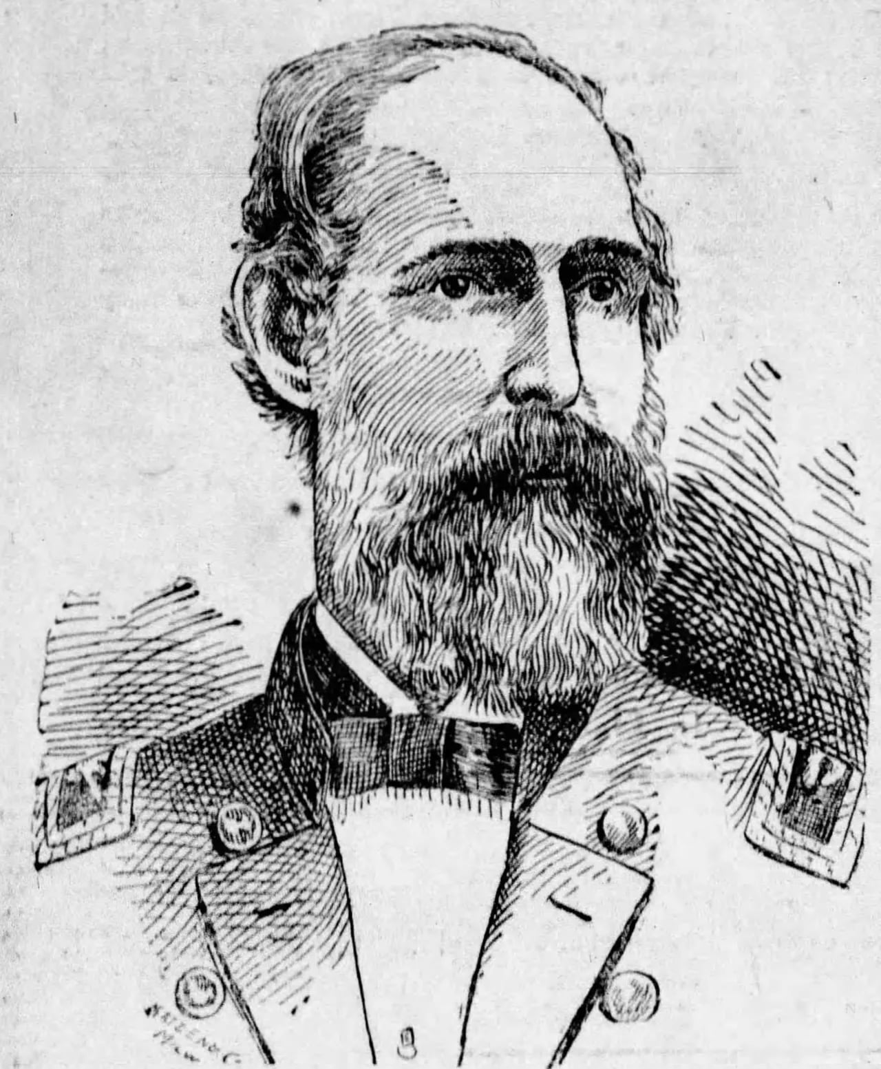 Porträt von Thomas Allen (1825–1905) – Gedenkseite