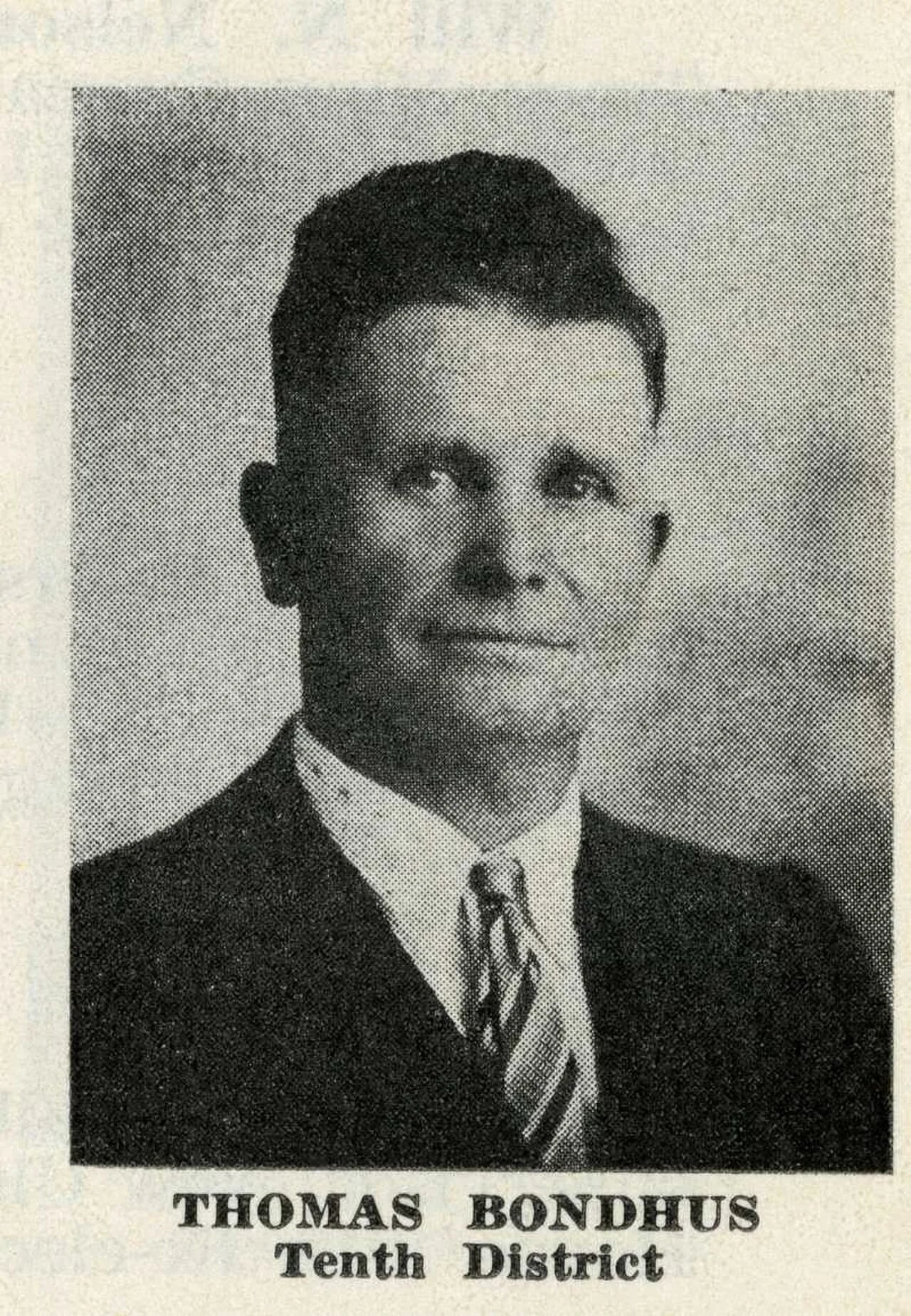 Portrait of Thomas Bondhus (1880–1954) – memorial page