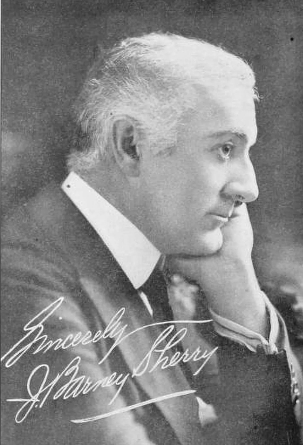 Portrait of J. Barney Sherry (1874–1944) – memorial page