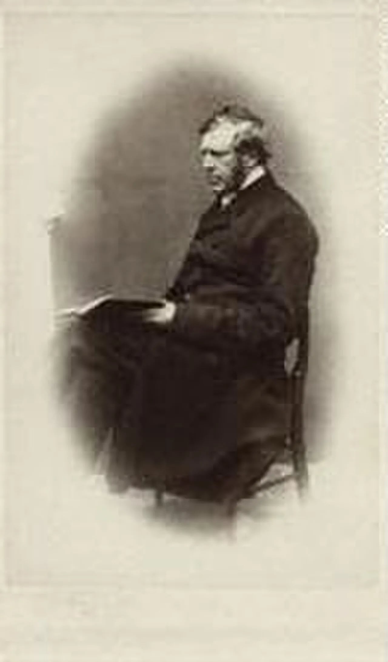 Portrait of Thomas Claughton (1808–1892) – memorial page