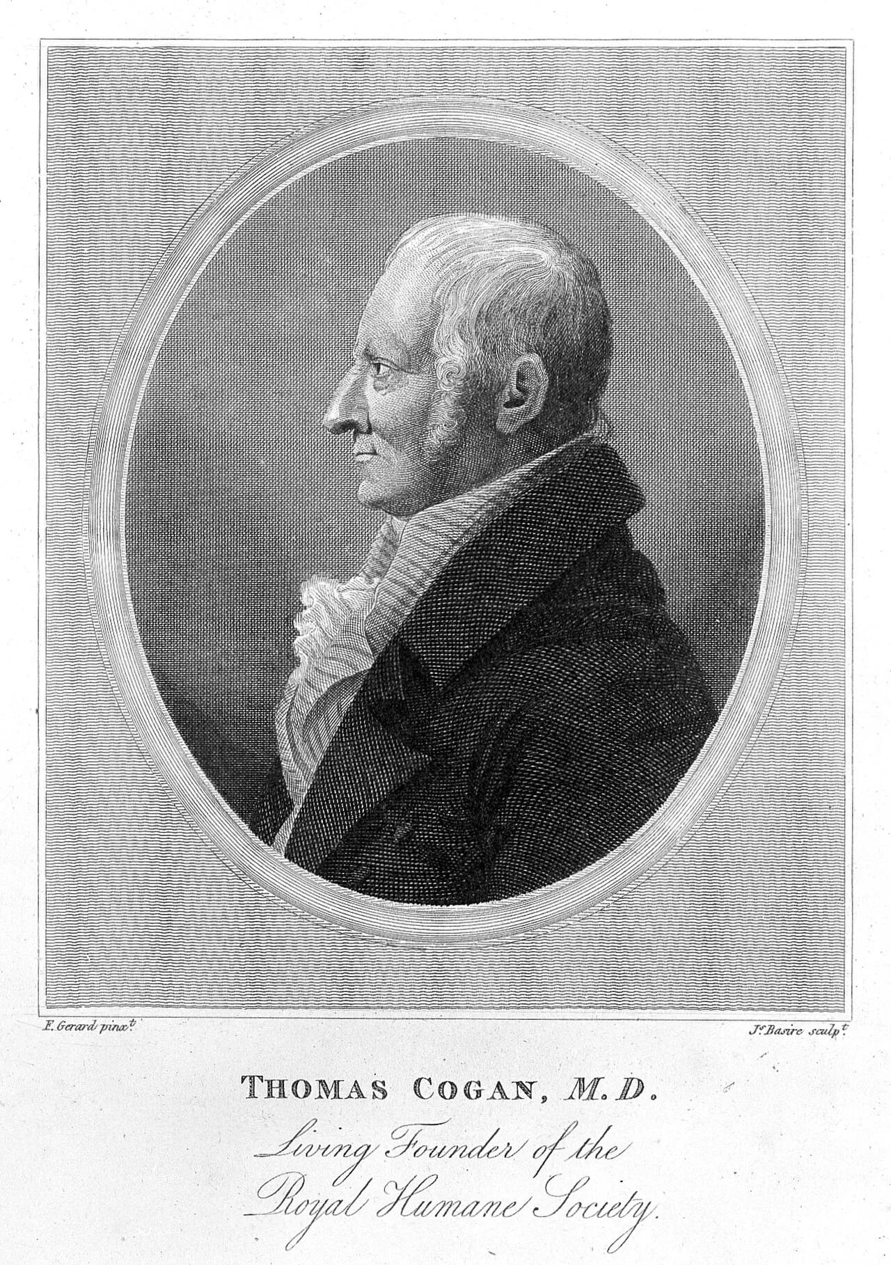 Portrait of Thomas Cogan (1736–1818) – memorial page