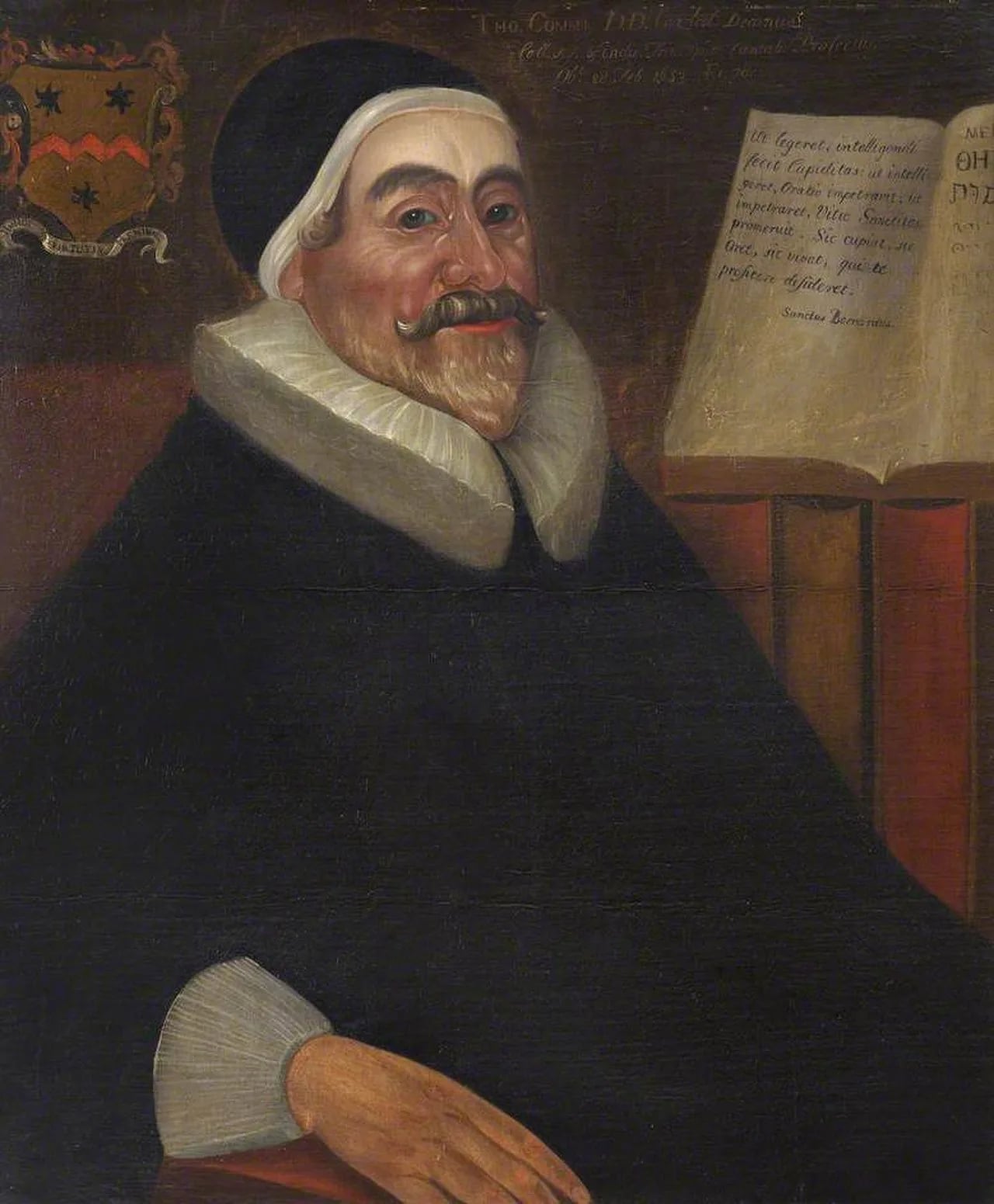 Portrait of Thomas Comber (1575–1653) – memorial page