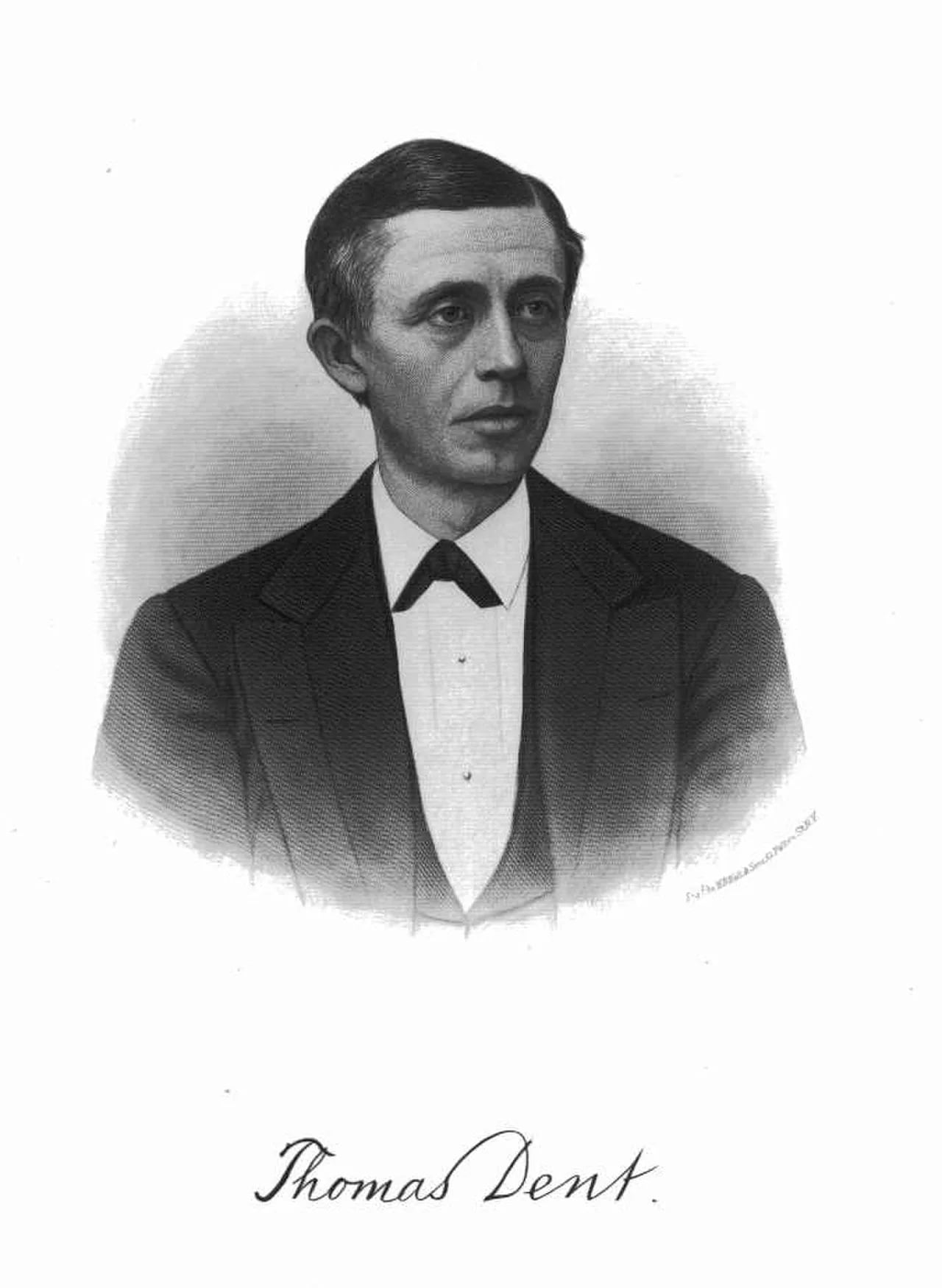 Porträt von Thomas Dent (1831–1924) – Gedenkseite