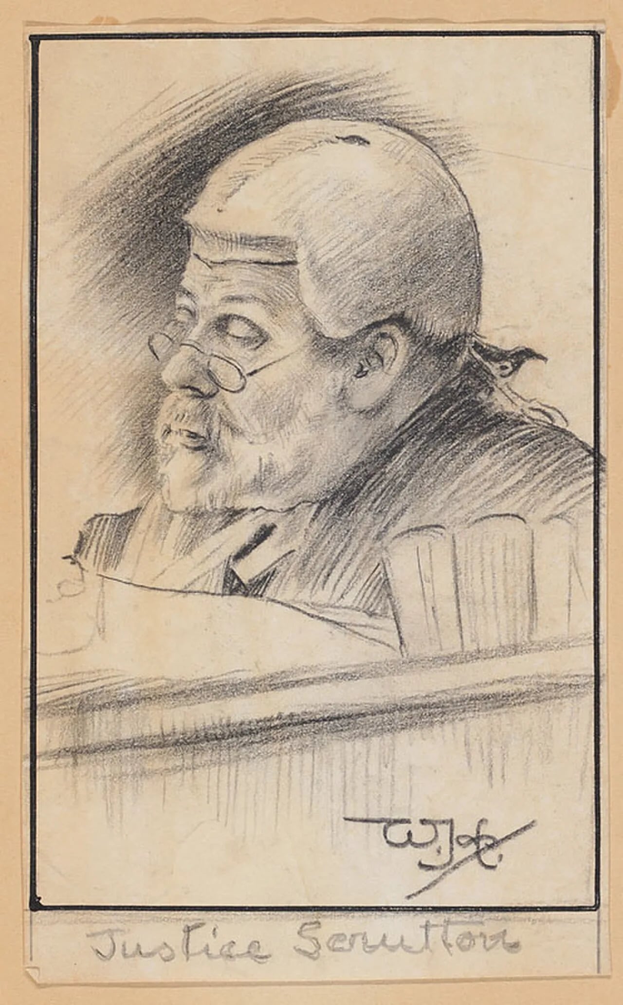 Porträt von Thomas Edward Scrutton (1856–1934) – Gedenkseite